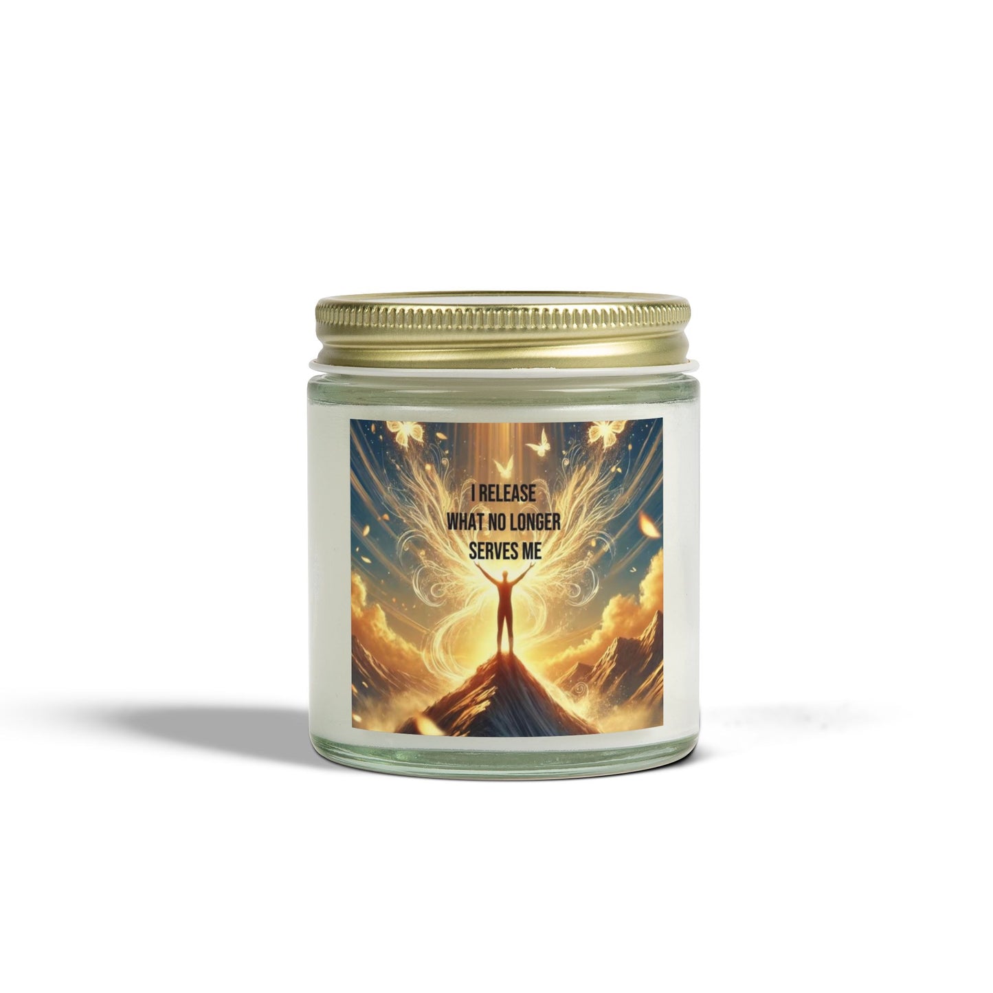 Letting Go Affirmation - Candle