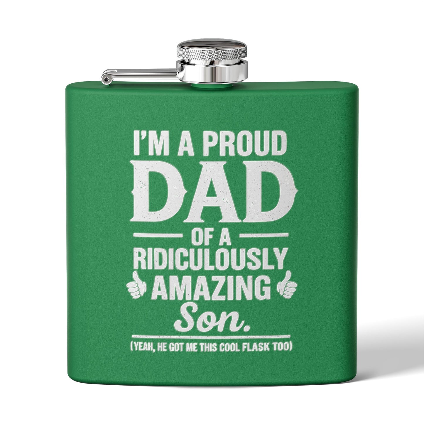 I’m A Proud Dad - Stainless Steel Flask