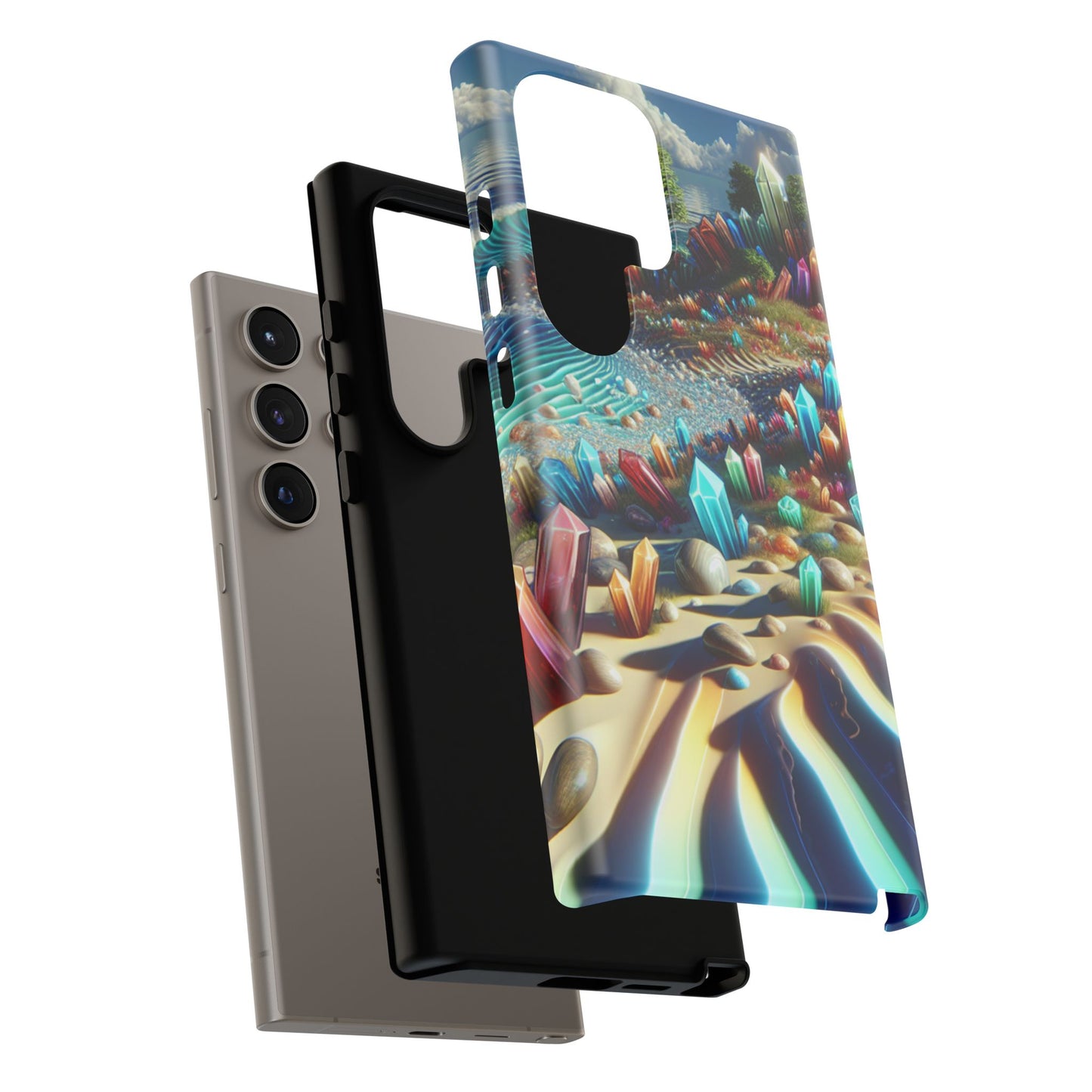 Crystal Fantasy Desert - Phone Case