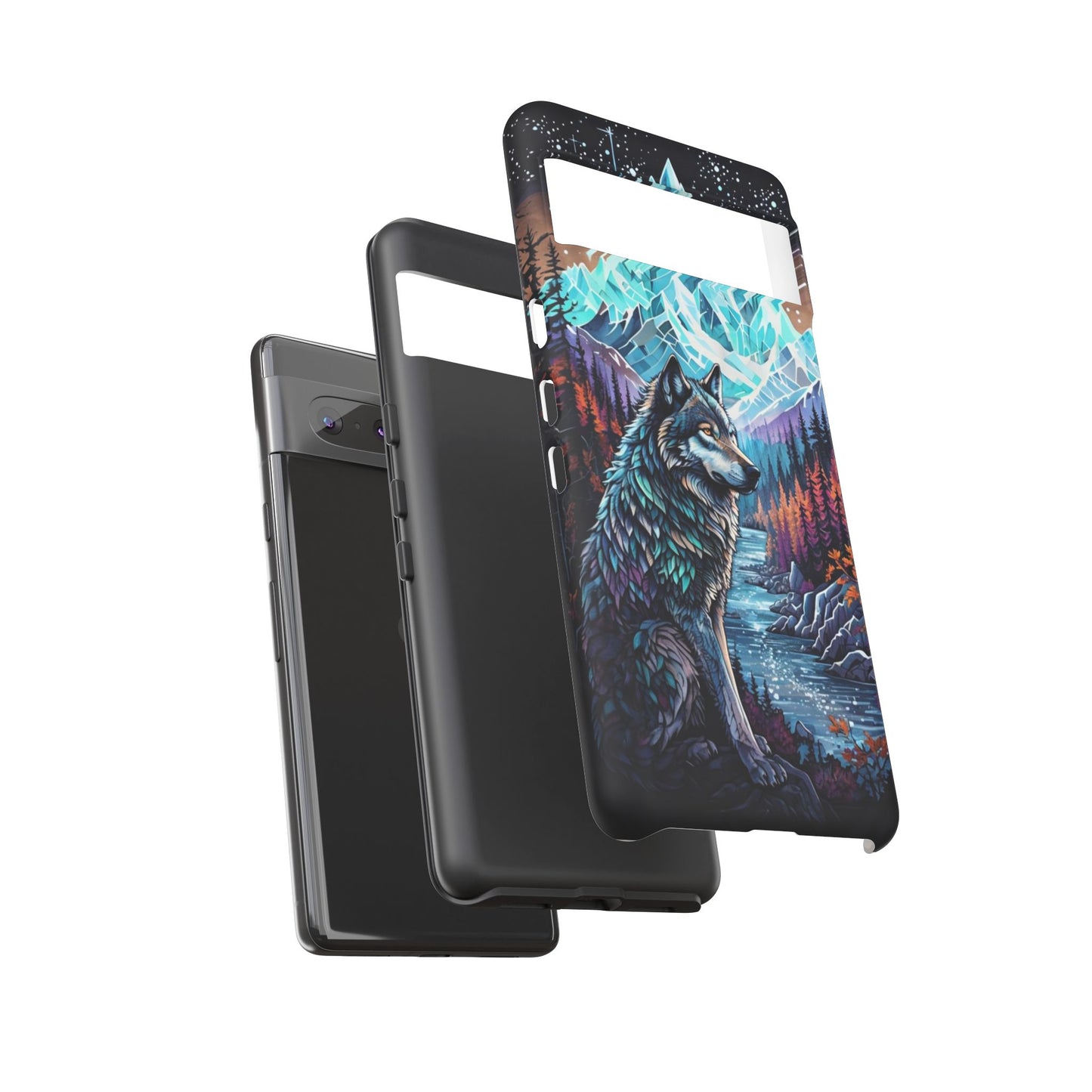 Mountain Wolf Spirit - Phone Case