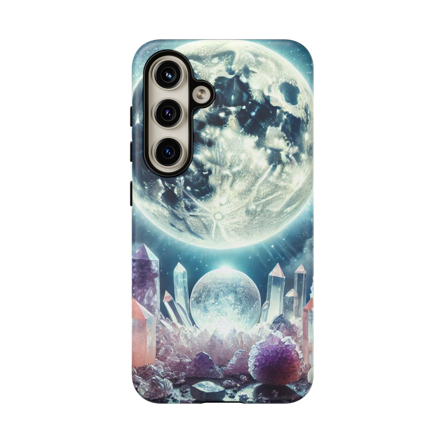 Full Moon & Crystals - Phone Case