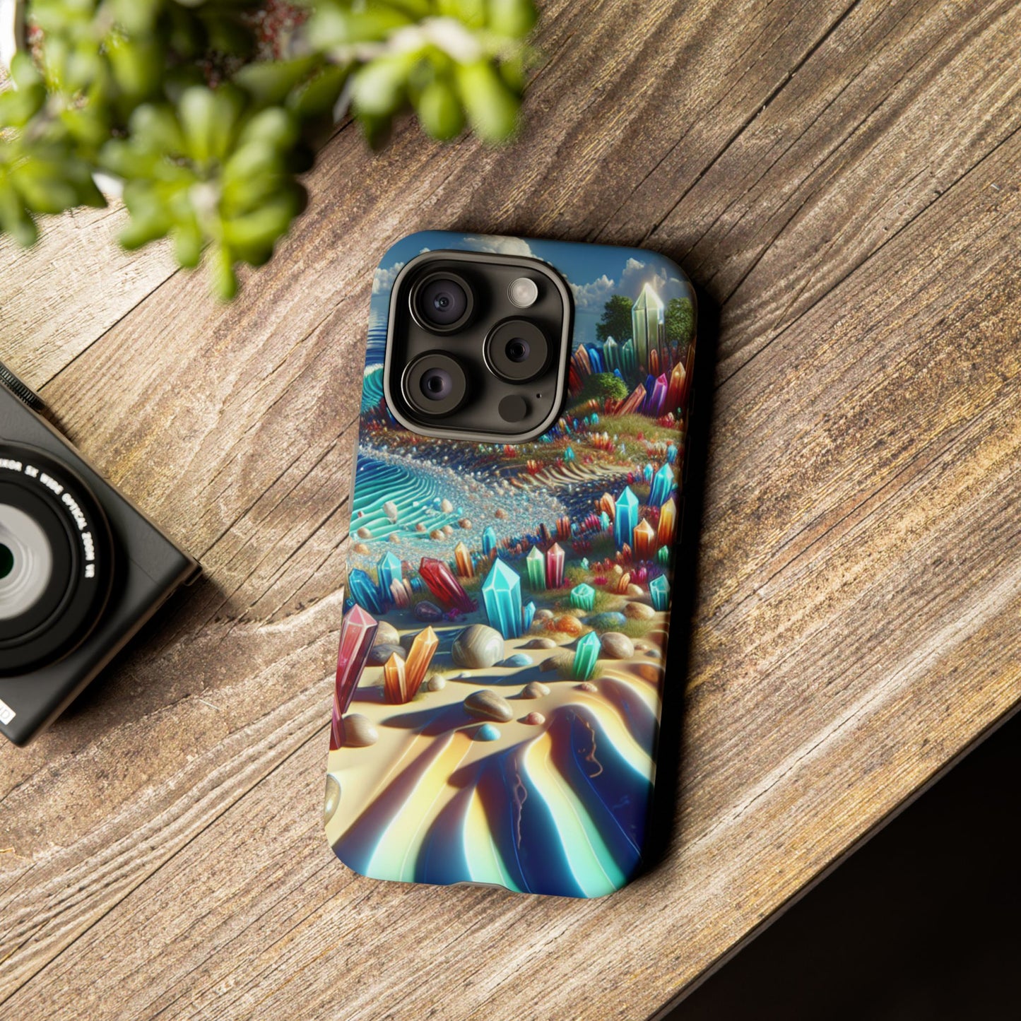 Crystal Fantasy Desert - Phone Case