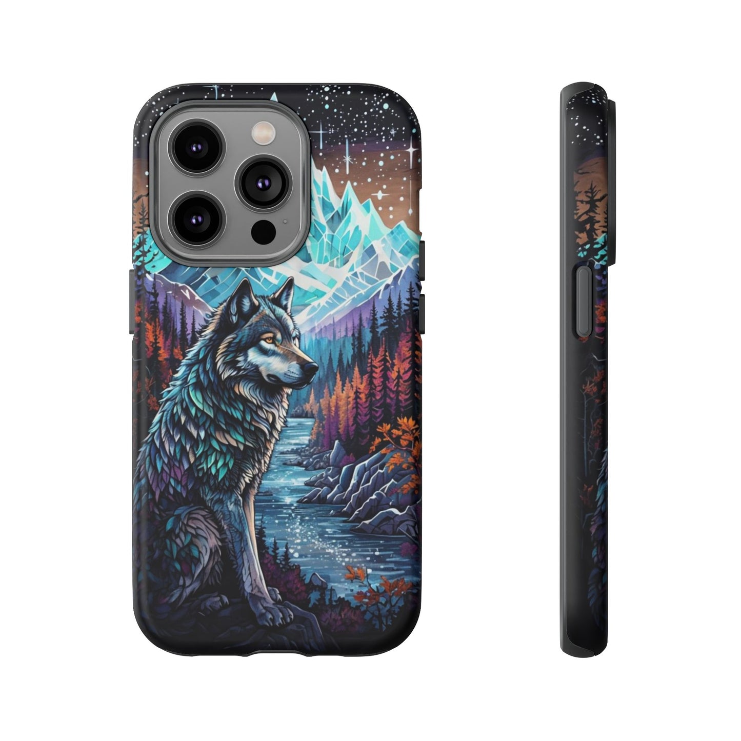 Mountain Wolf Spirit - Phone Case