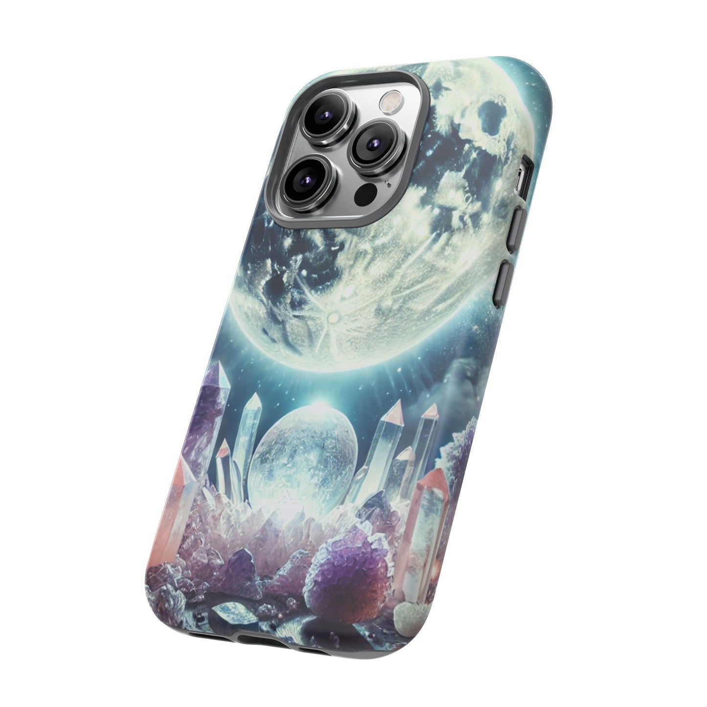 Full Moon & Crystals - Phone Case