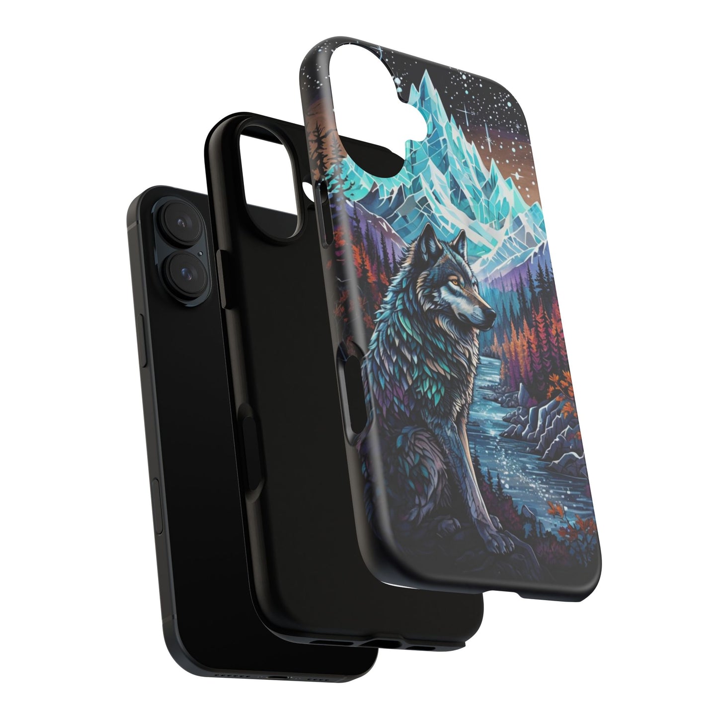 Mountain Wolf Spirit - Phone Case