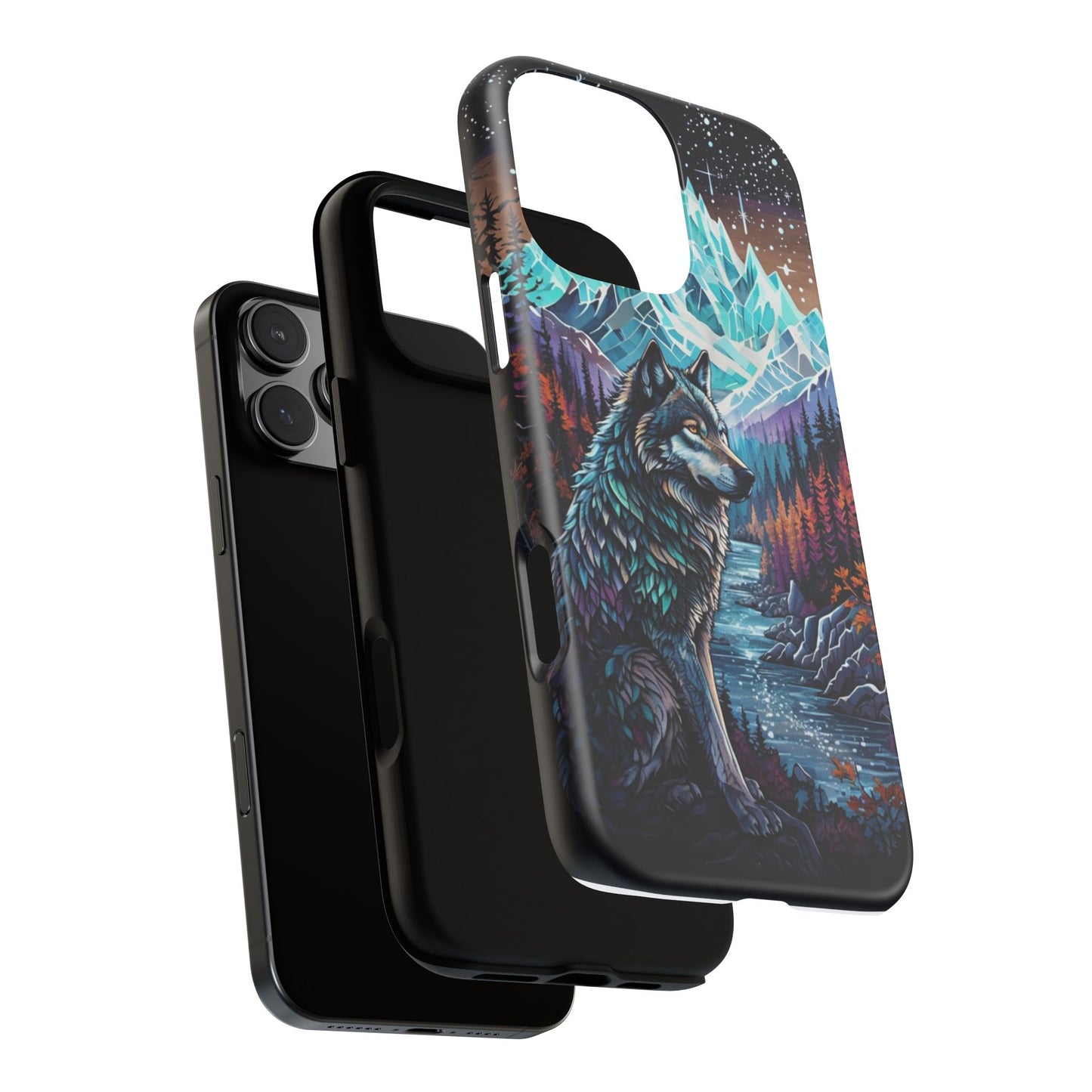 Mountain Wolf Spirit - Phone Case