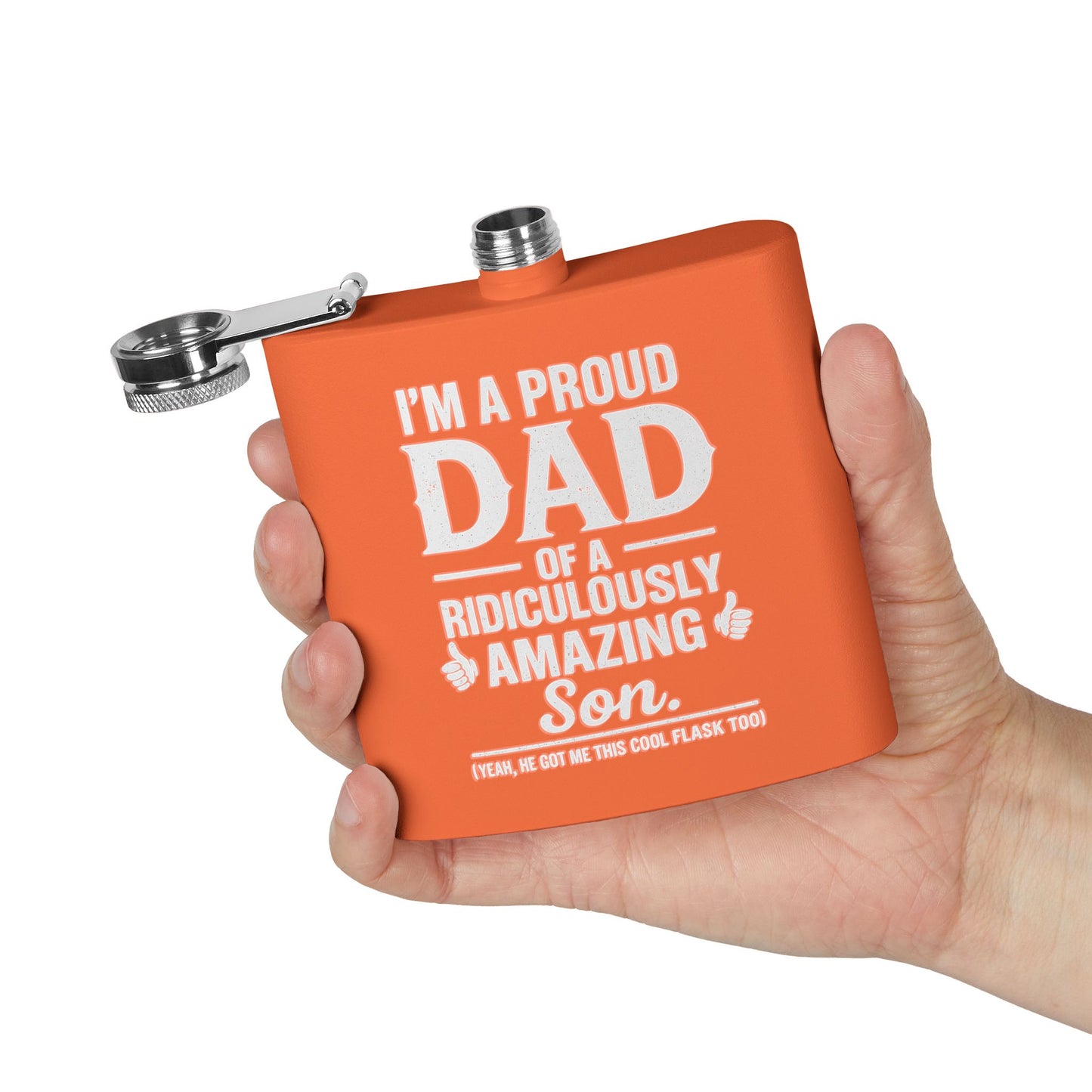 I’m A Proud Dad - Stainless Steel Flask