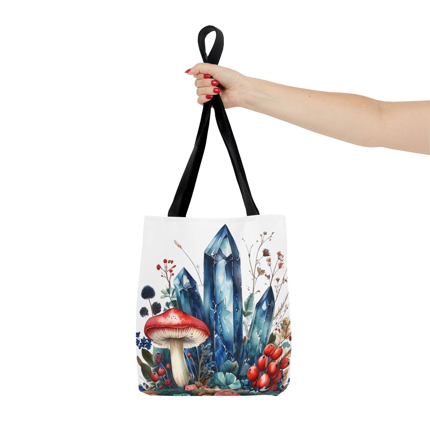 Whimsical Blue Crystals - Tote Bag