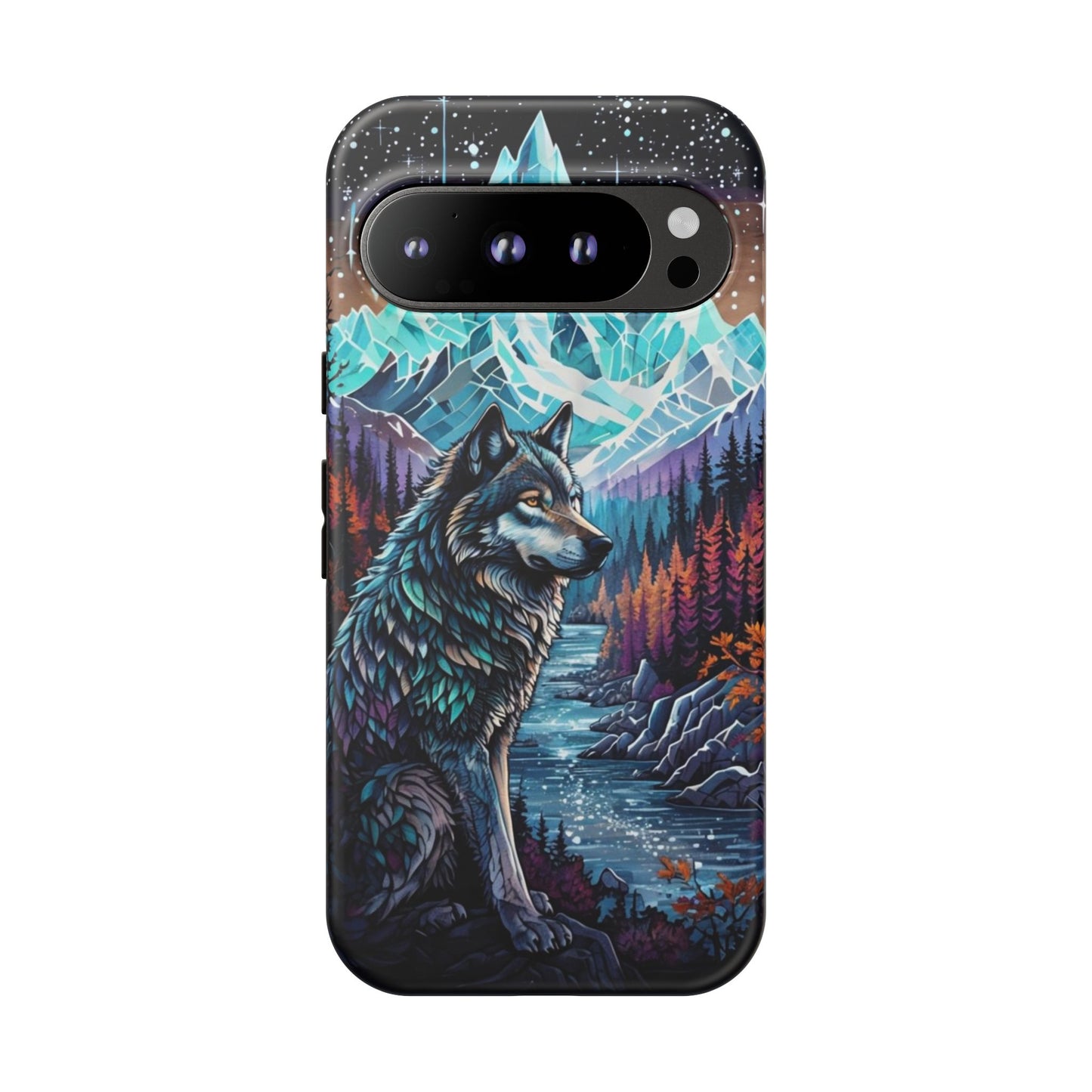 Mountain Wolf Spirit - Phone Case