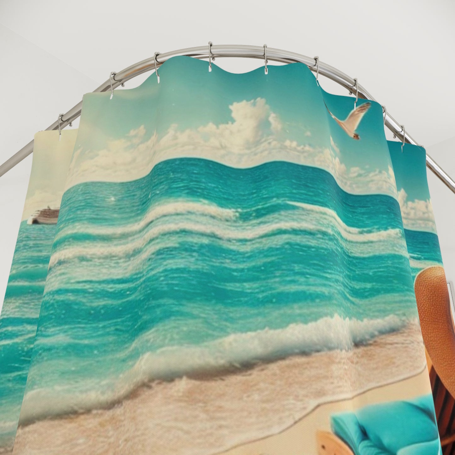 All I Need Is Vitamin Sea - Shower Curtain