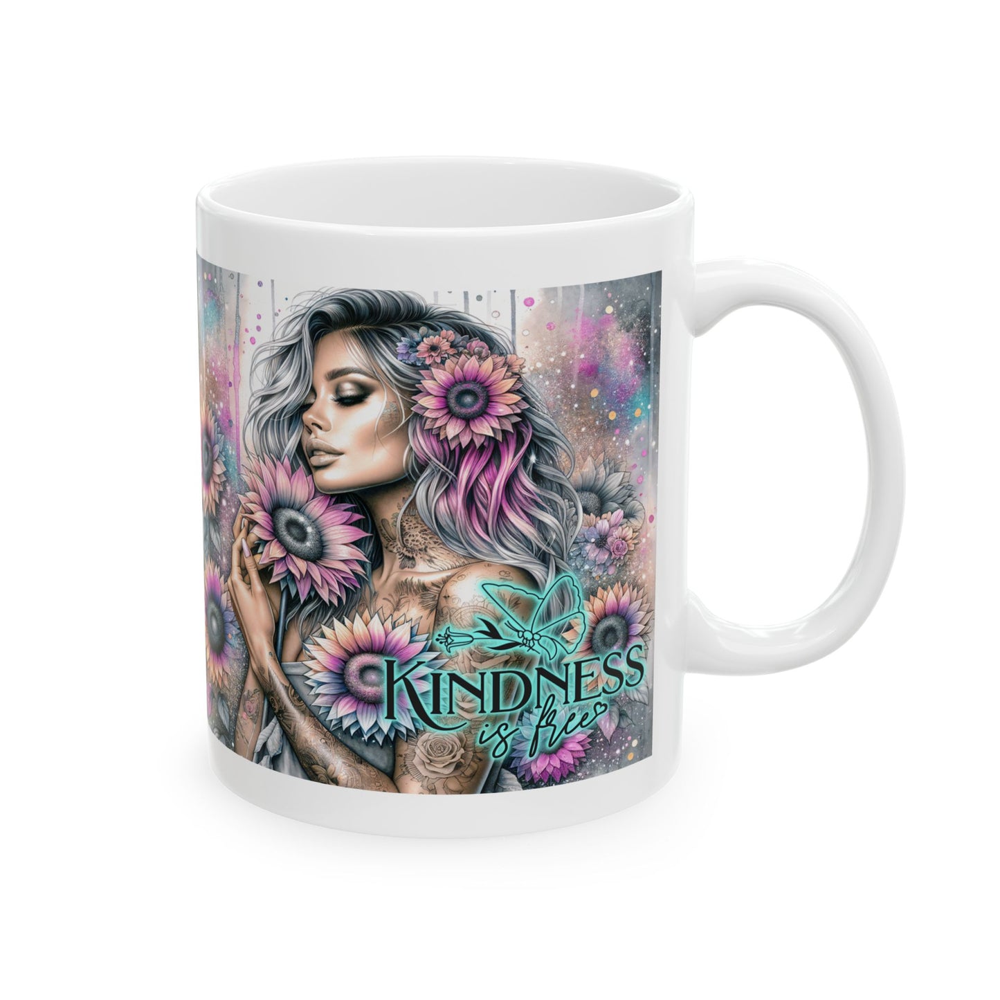Kindness Is Free - Ceramic Mug