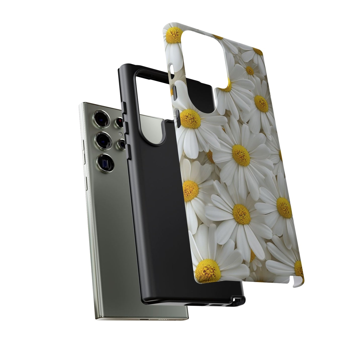 Blooming White Daisy - Phone Case