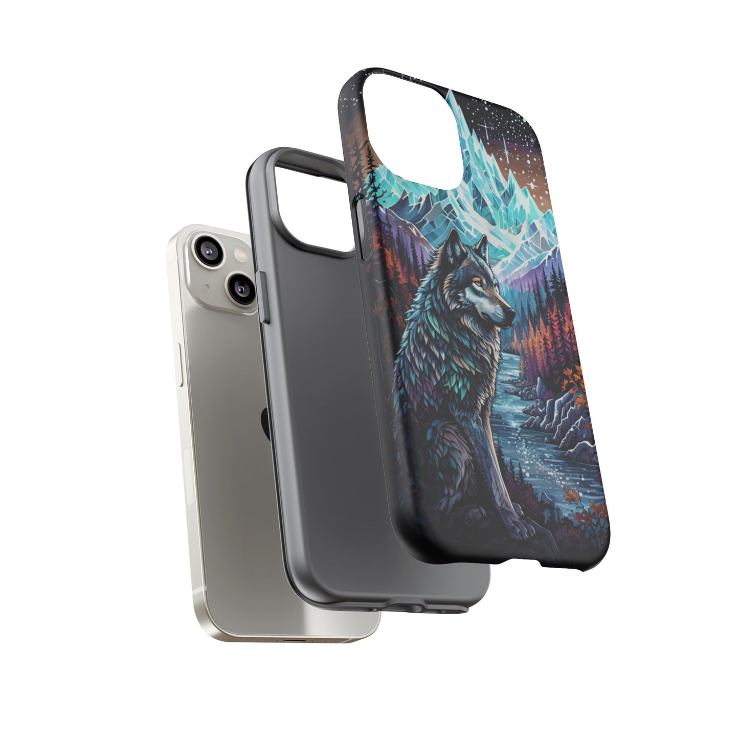 Mountain Wolf Spirit - Phone Case