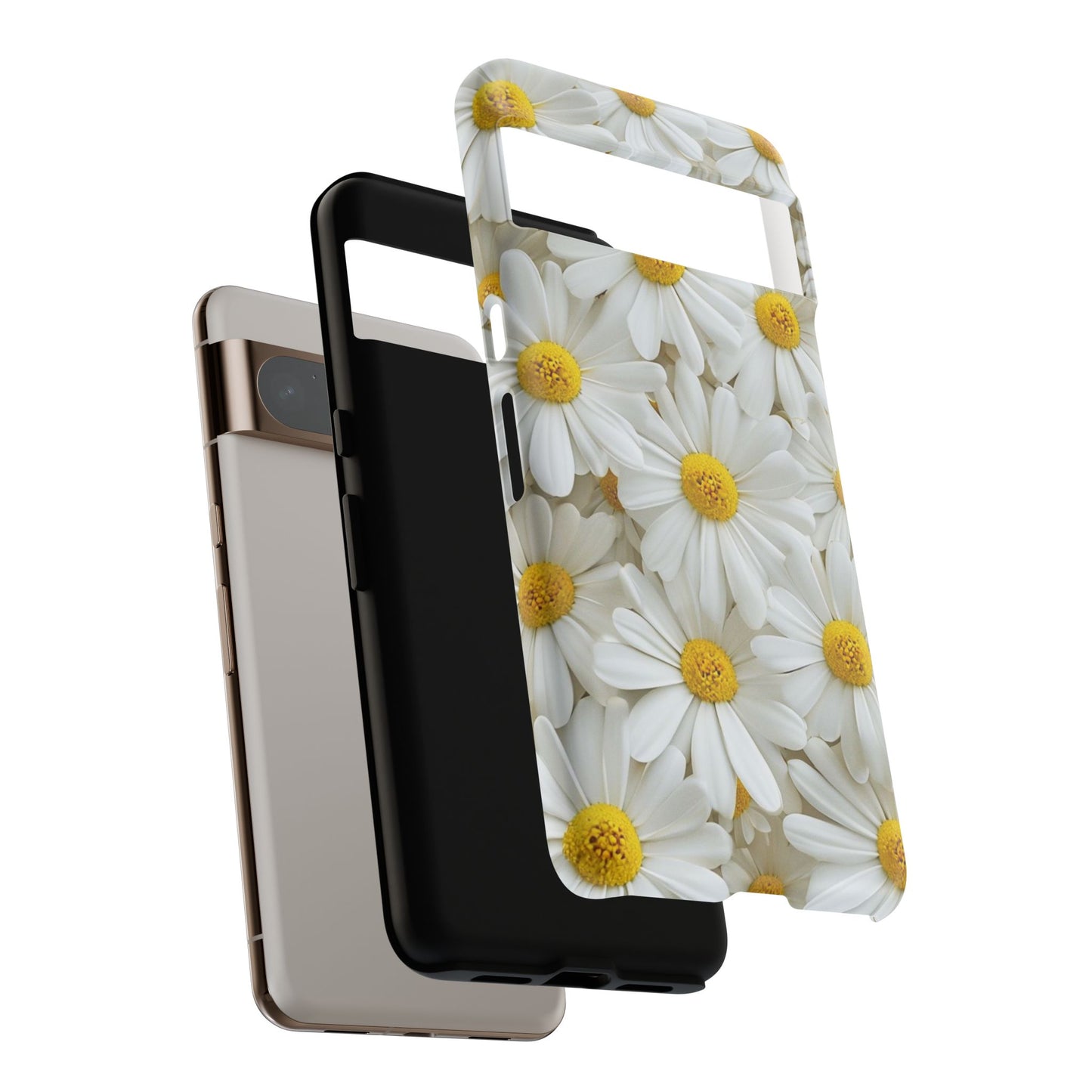 Blooming White Daisy - Phone Case