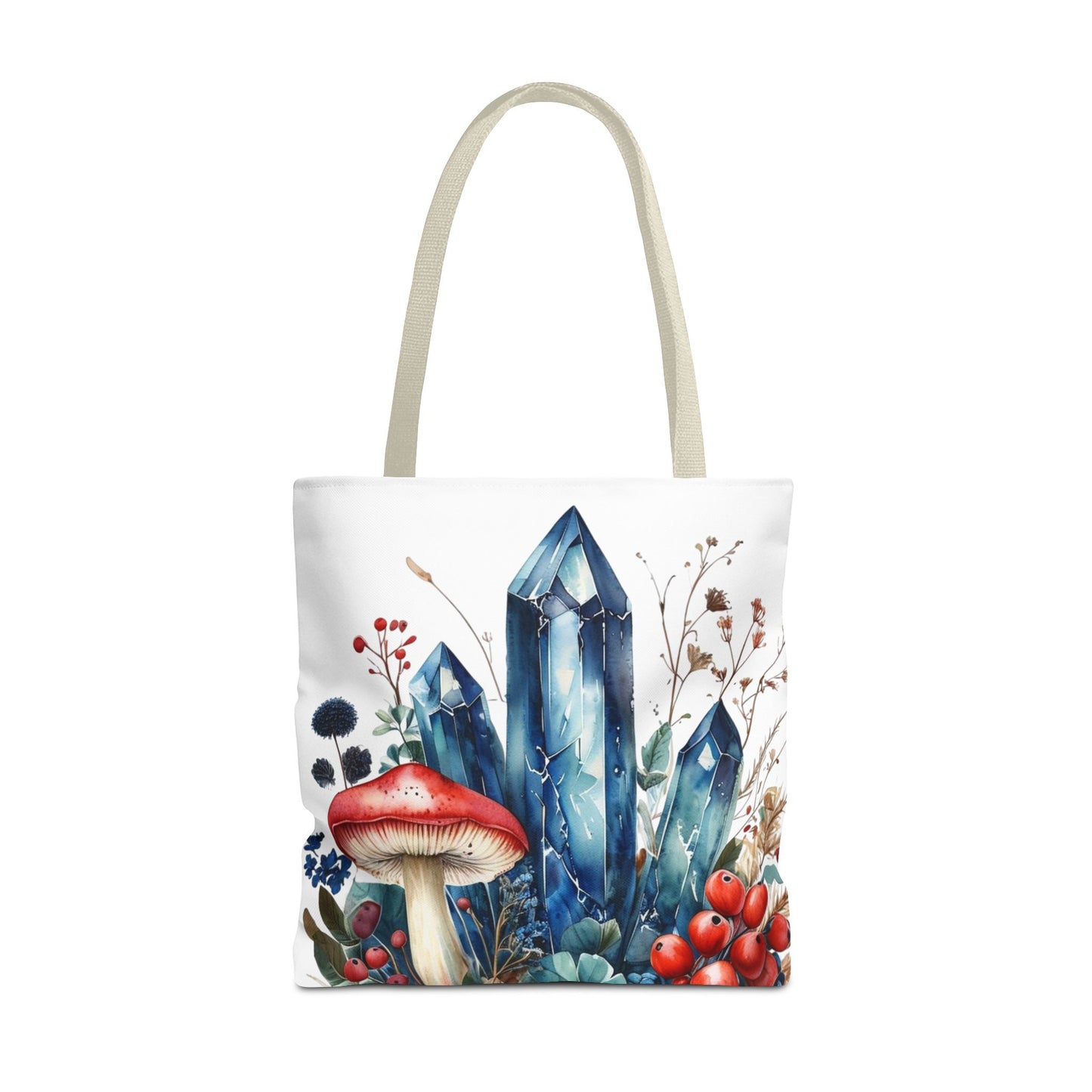Whimsical Blue Crystals - Tote Bag