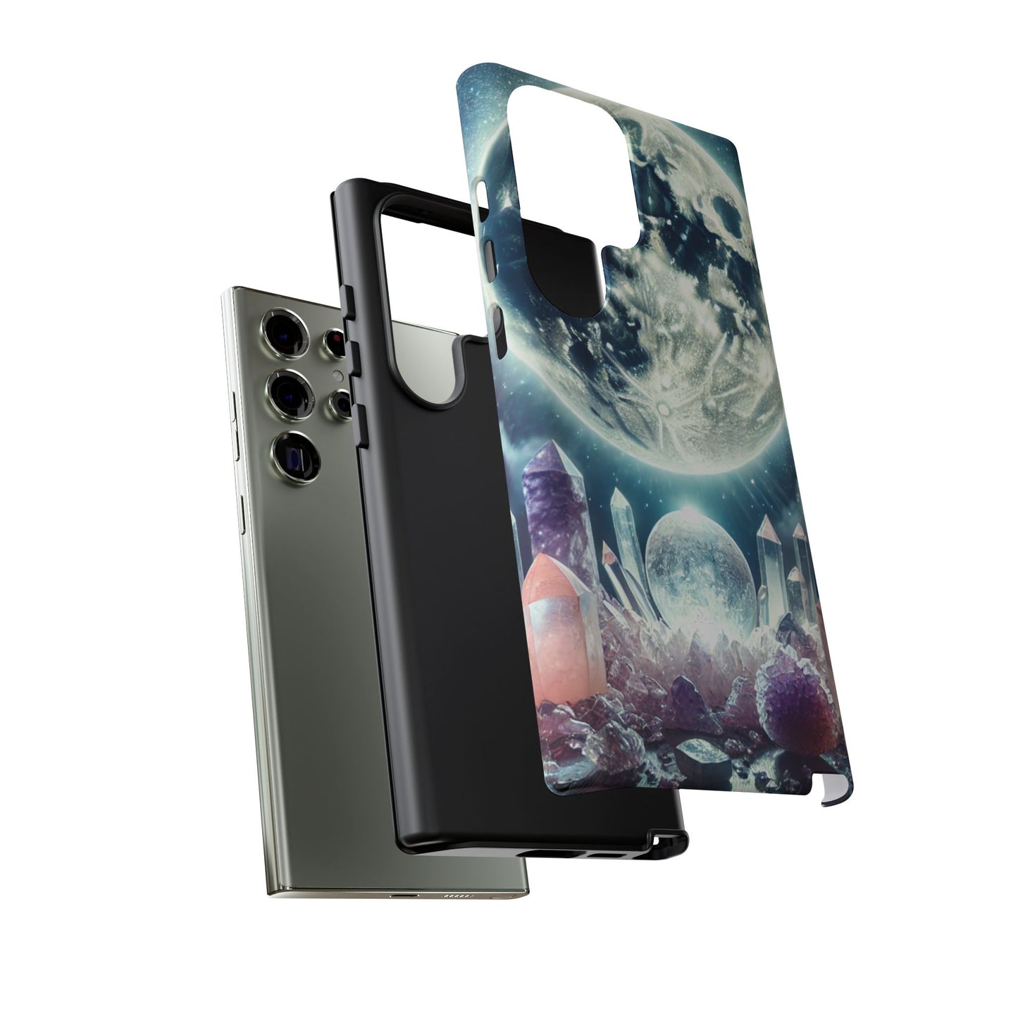 Full Moon & Crystals - Phone Case