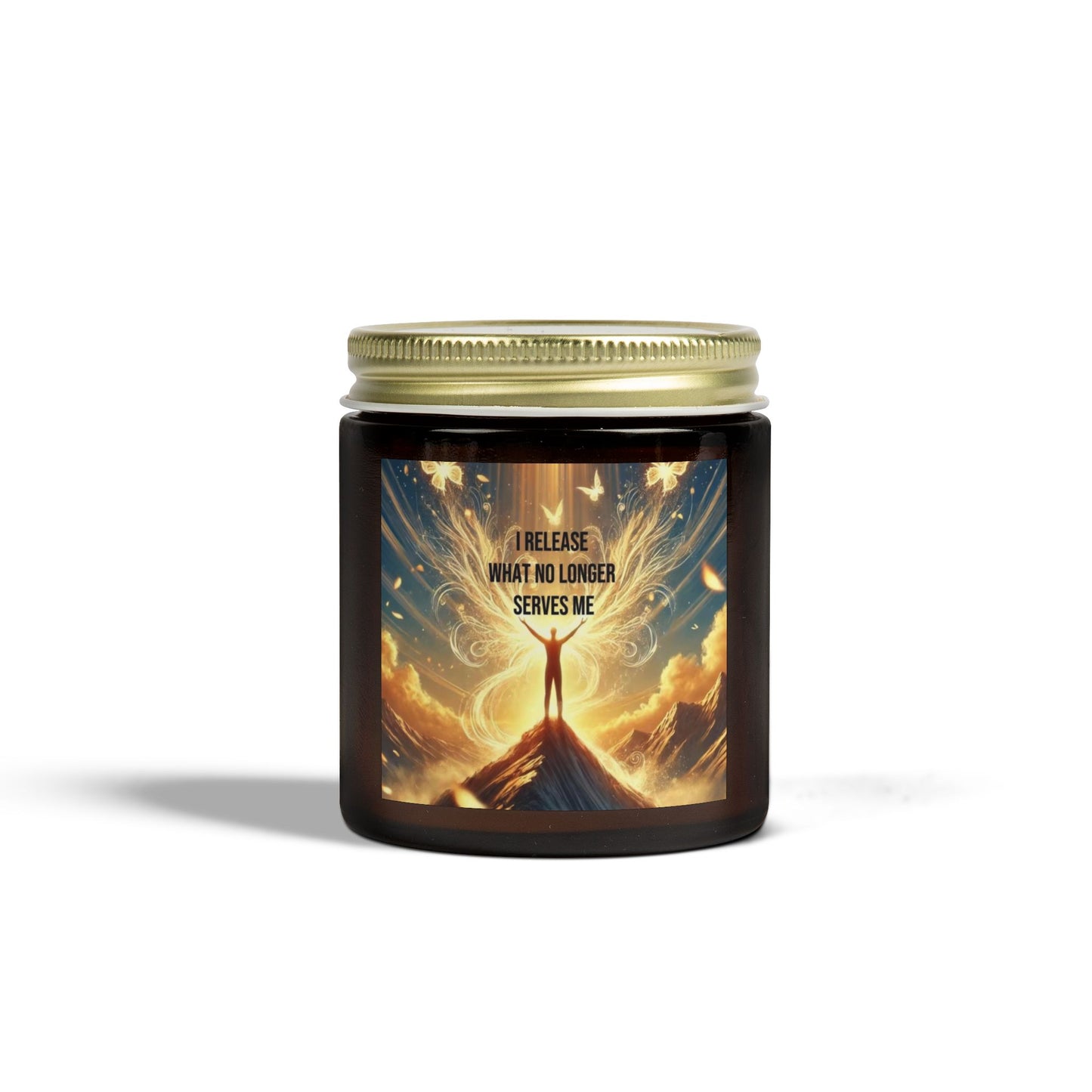 Letting Go Affirmation - Candle