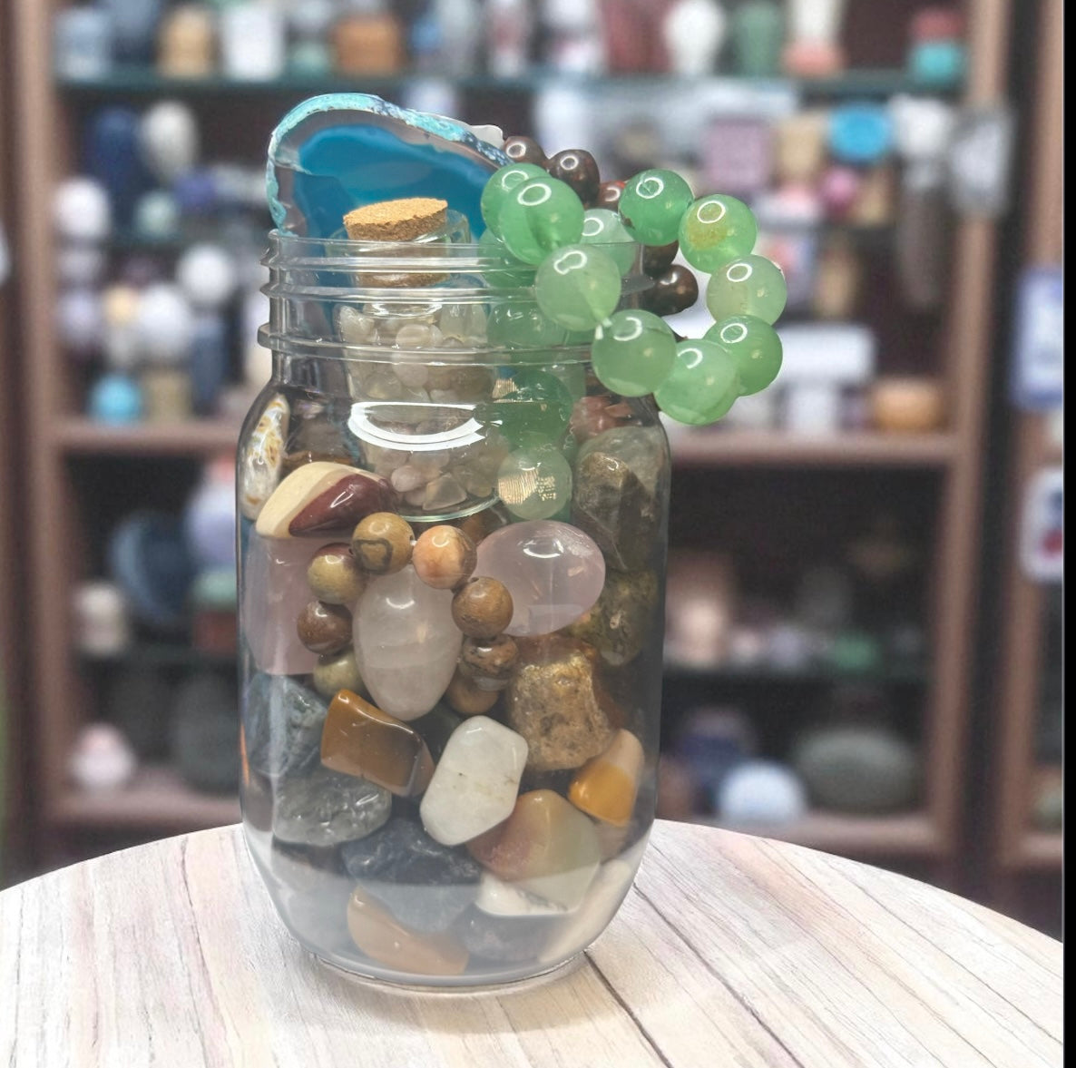 Crystal Jar Mystery Mix – Tumbles, Carvings & More