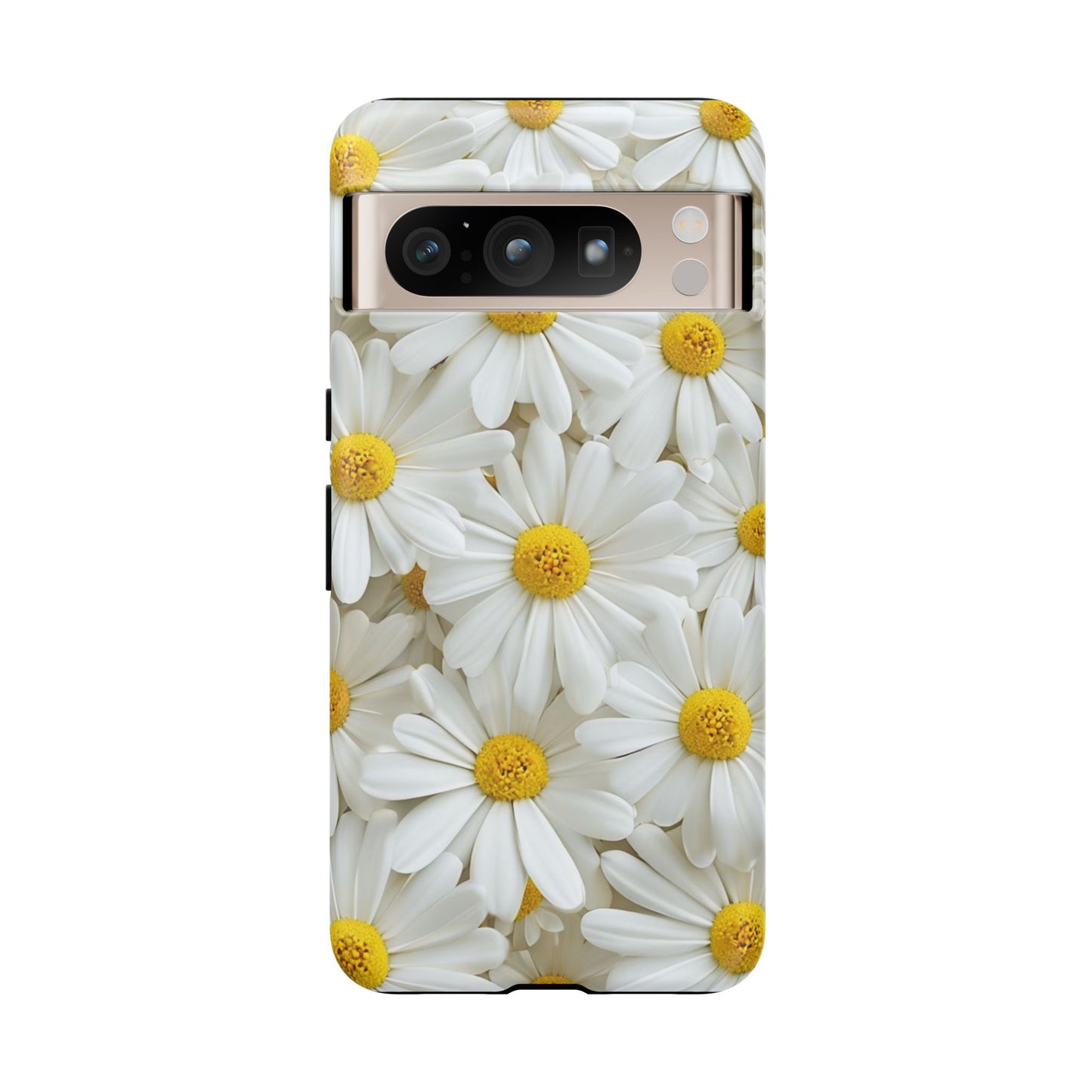 Blooming White Daisy - Phone Case