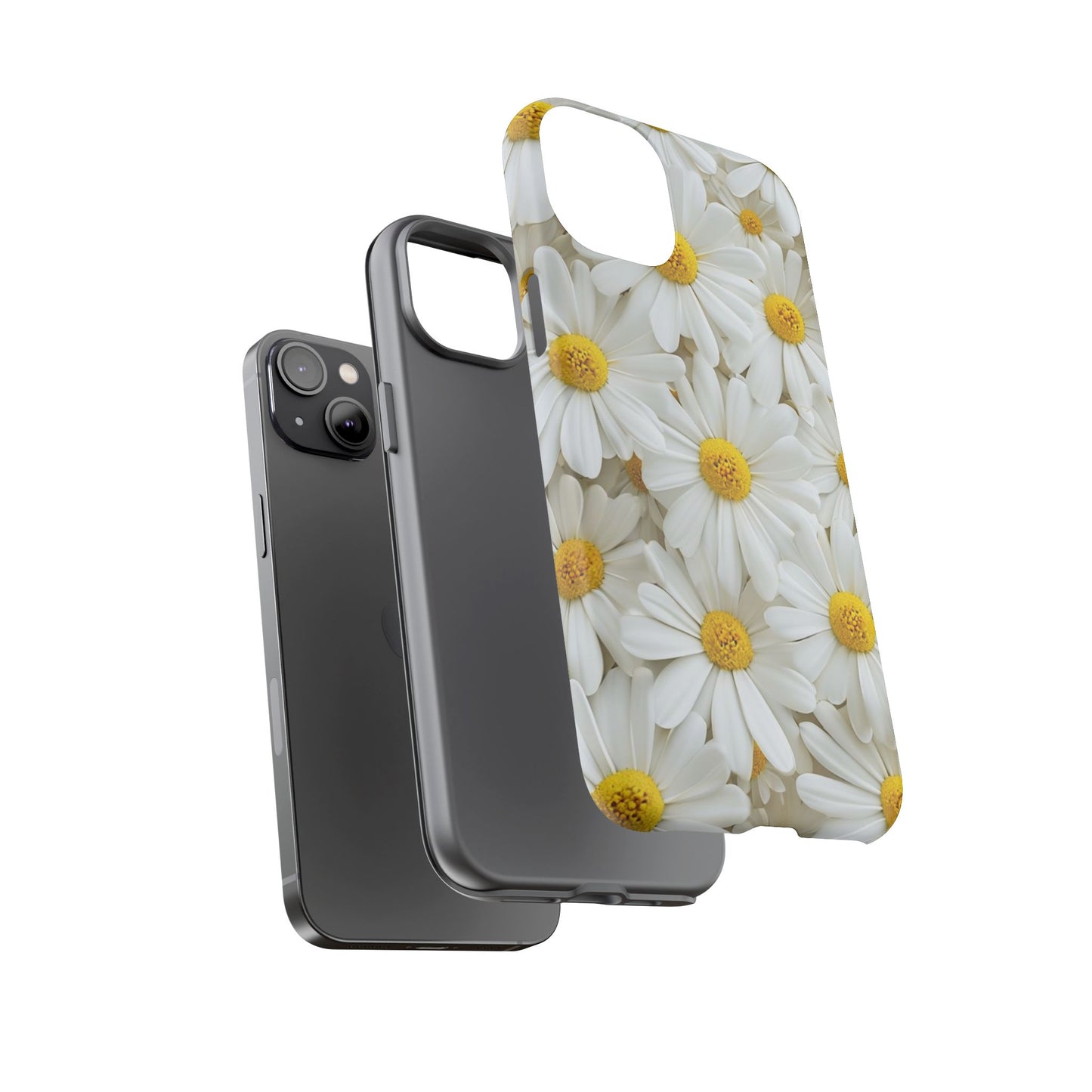 Blooming White Daisy - Phone Case