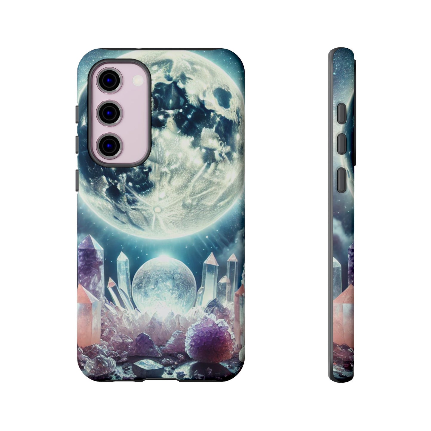 Full Moon & Crystals - Phone Case