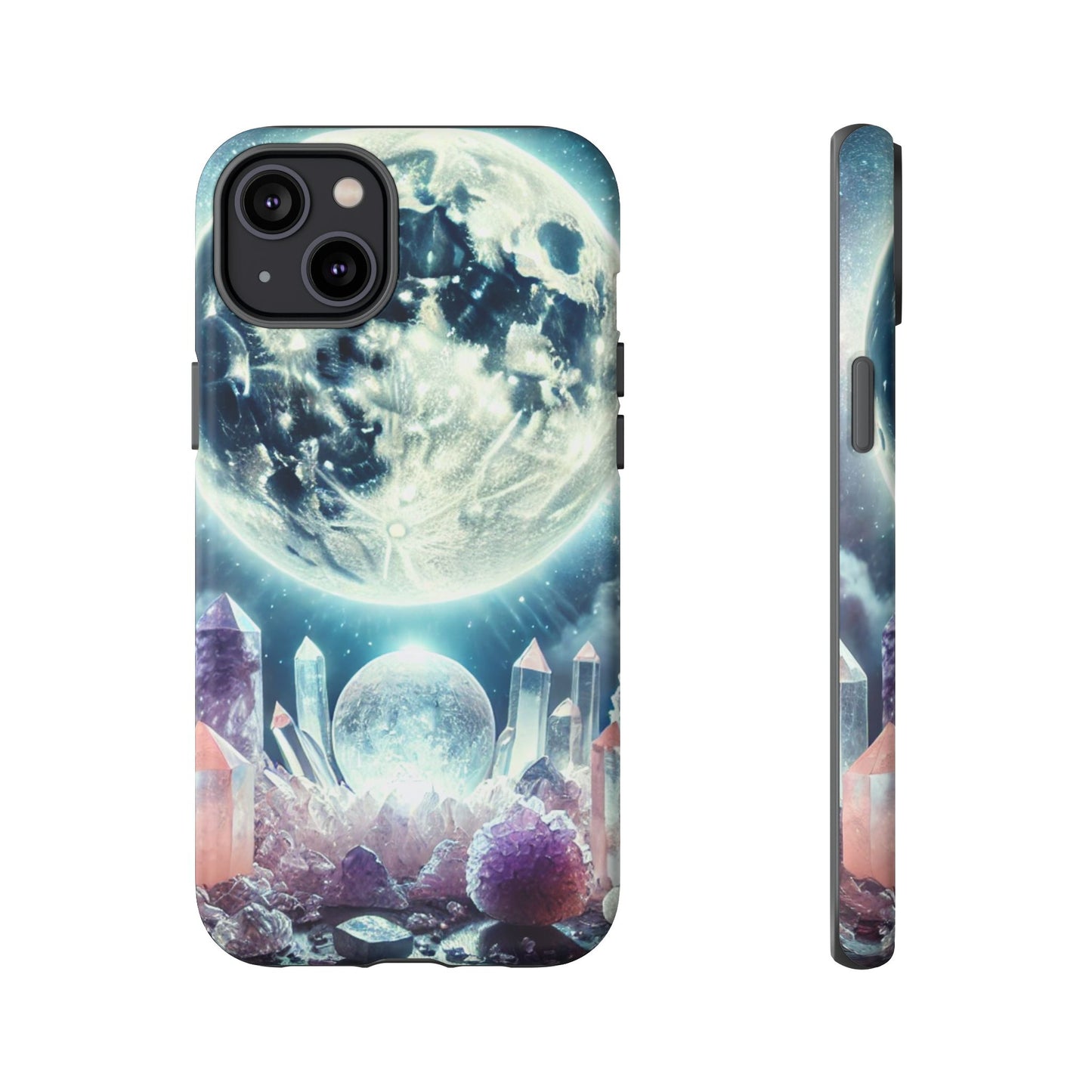 Full Moon & Crystals - Phone Case