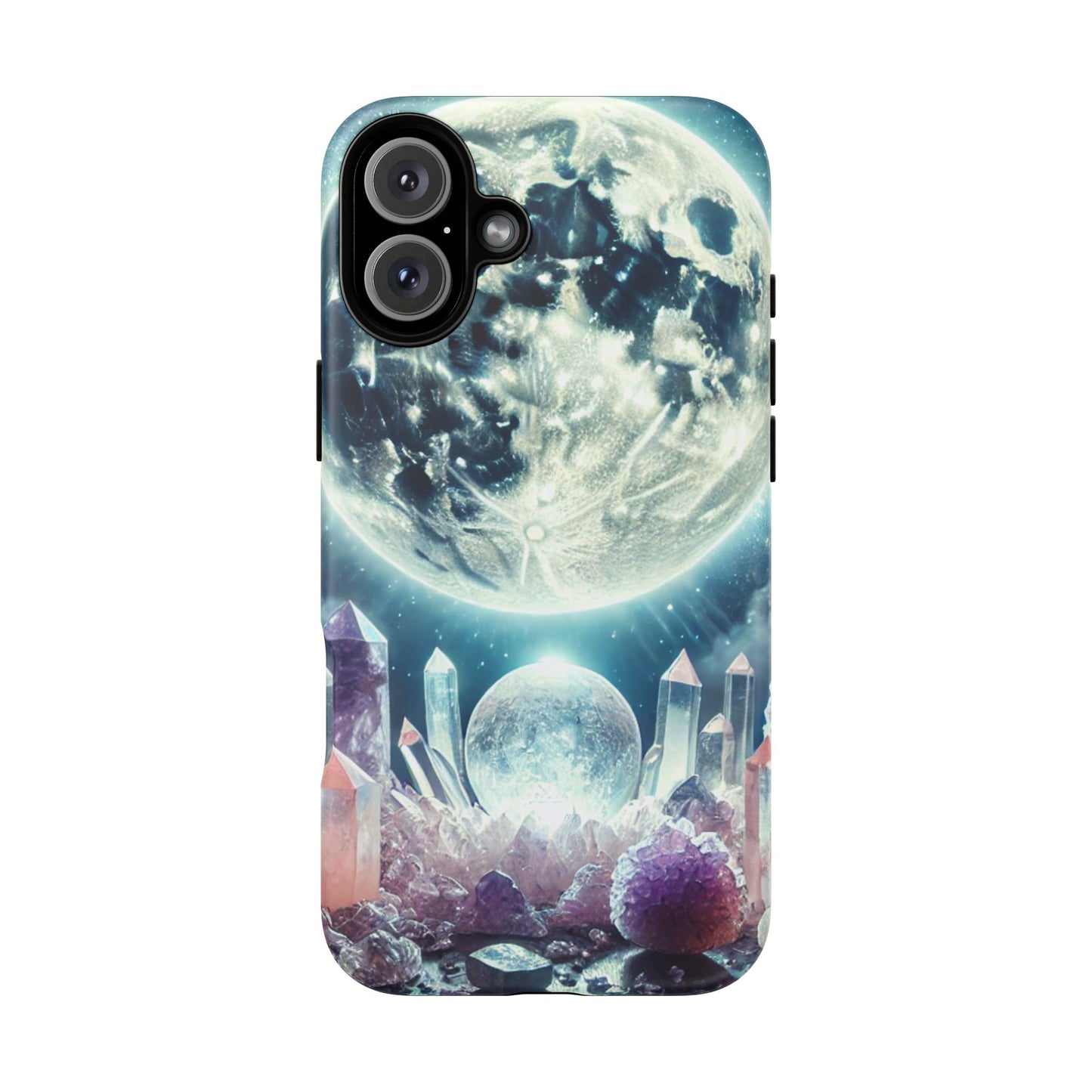 Full Moon & Crystals - Phone Case