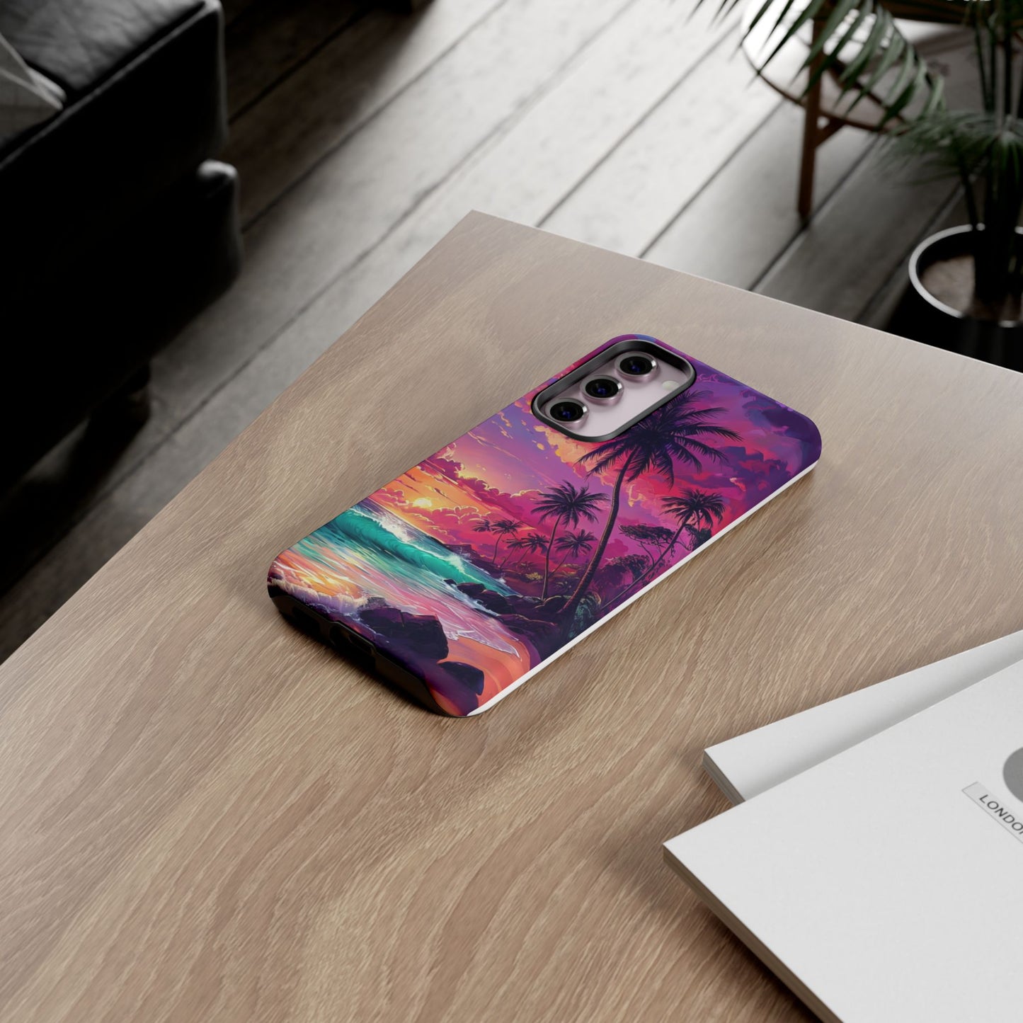 Sunset Paradise Beach - Phone Case