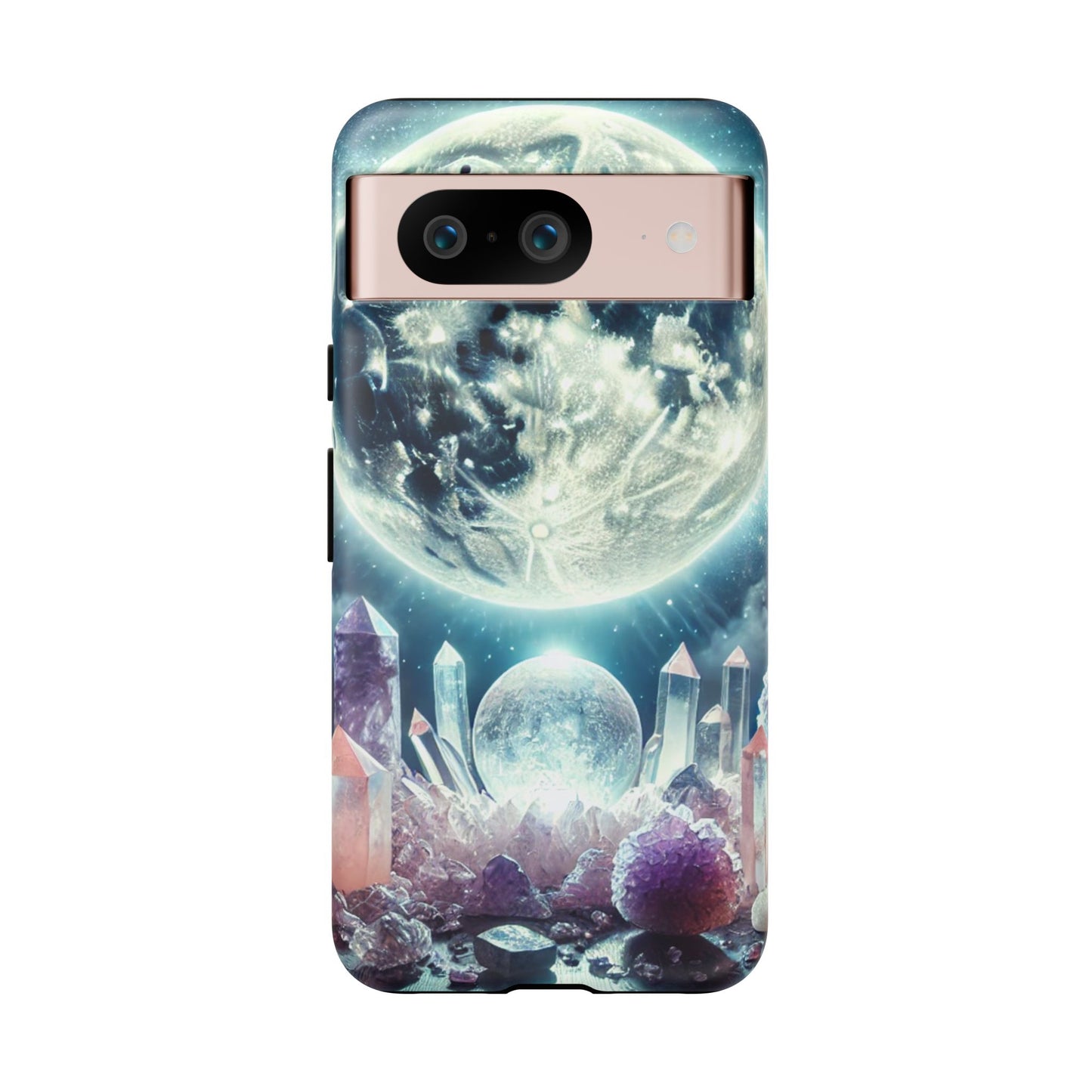 Full Moon & Crystals - Phone Case