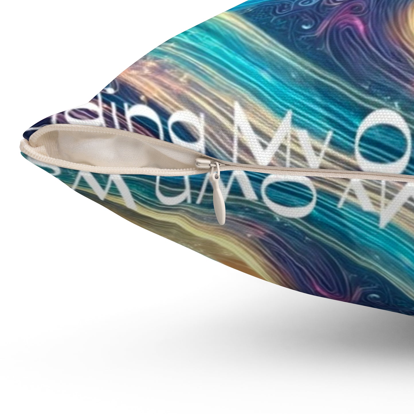 Riding My Own Waves - Polyester Square Pillow