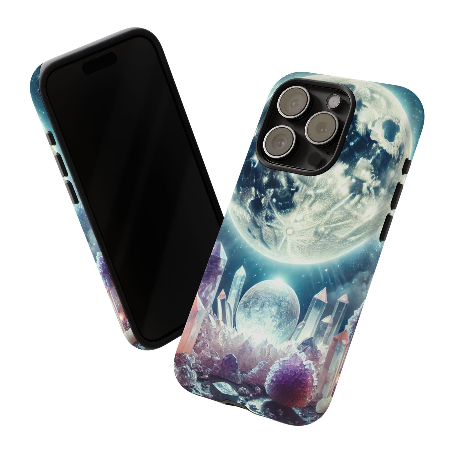 Full Moon & Crystals - Phone Case