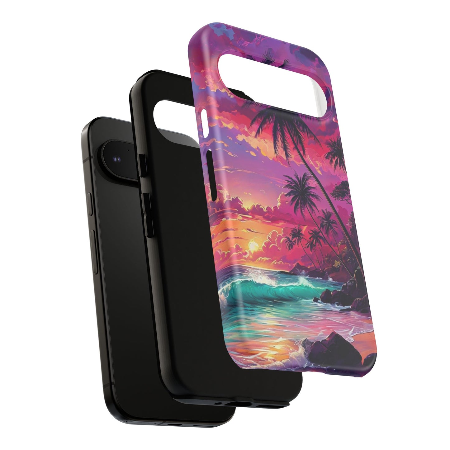 Sunset Paradise Beach - Phone Case