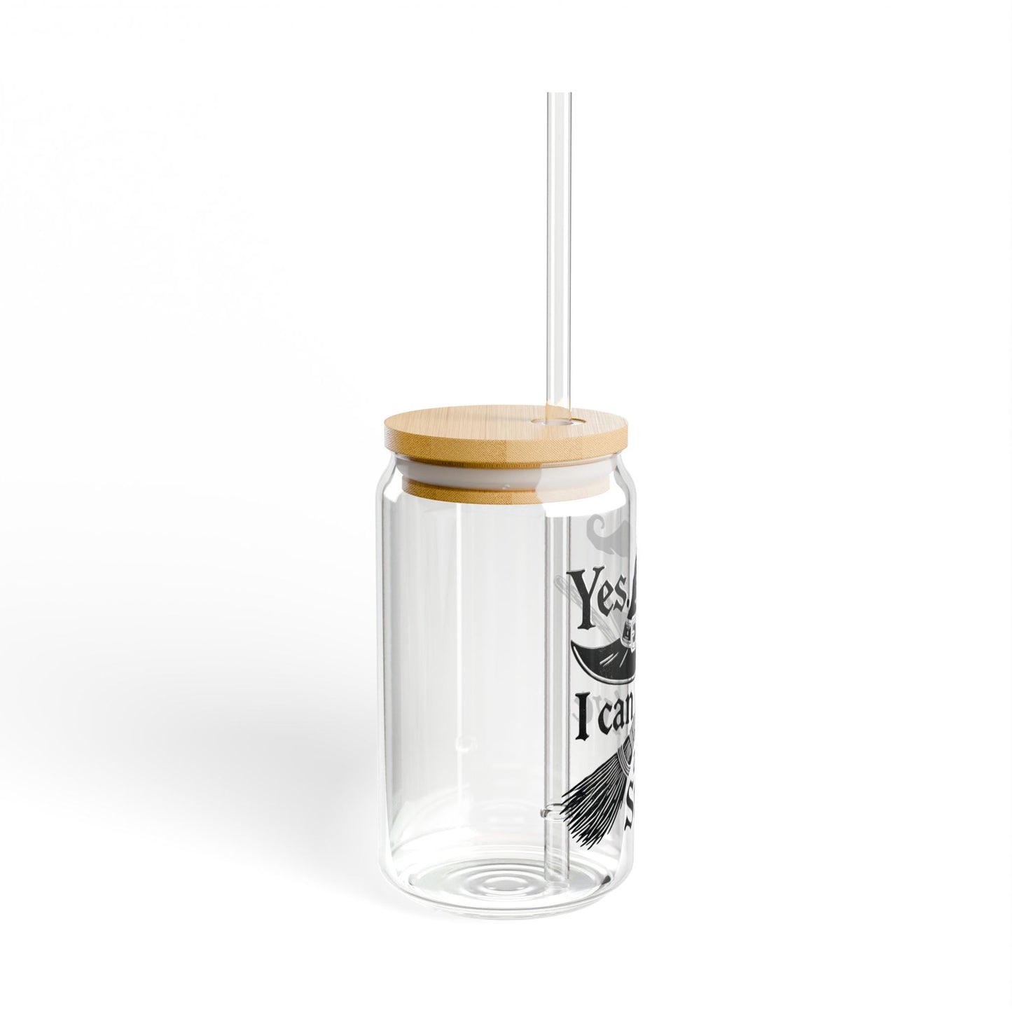 Witchy Humor - Sipper Glass