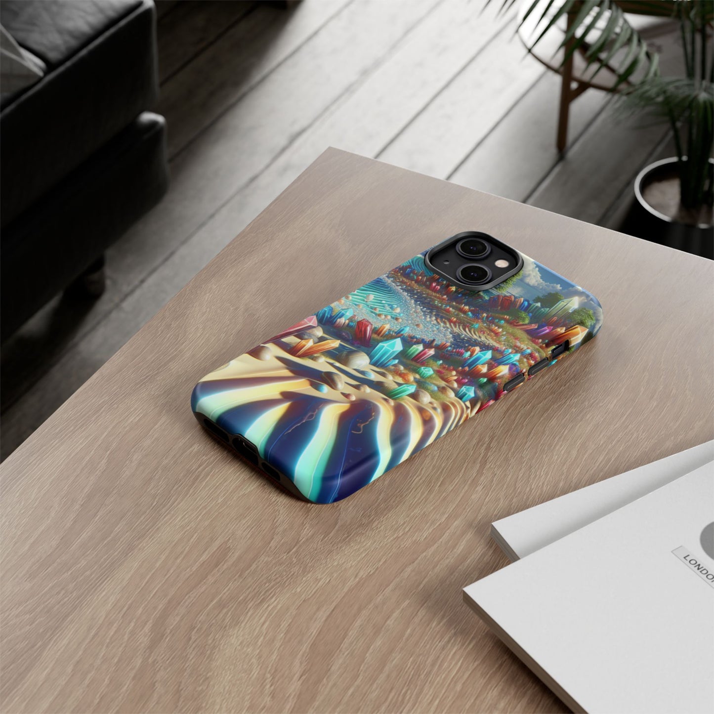 Crystal Fantasy Desert - Phone Case