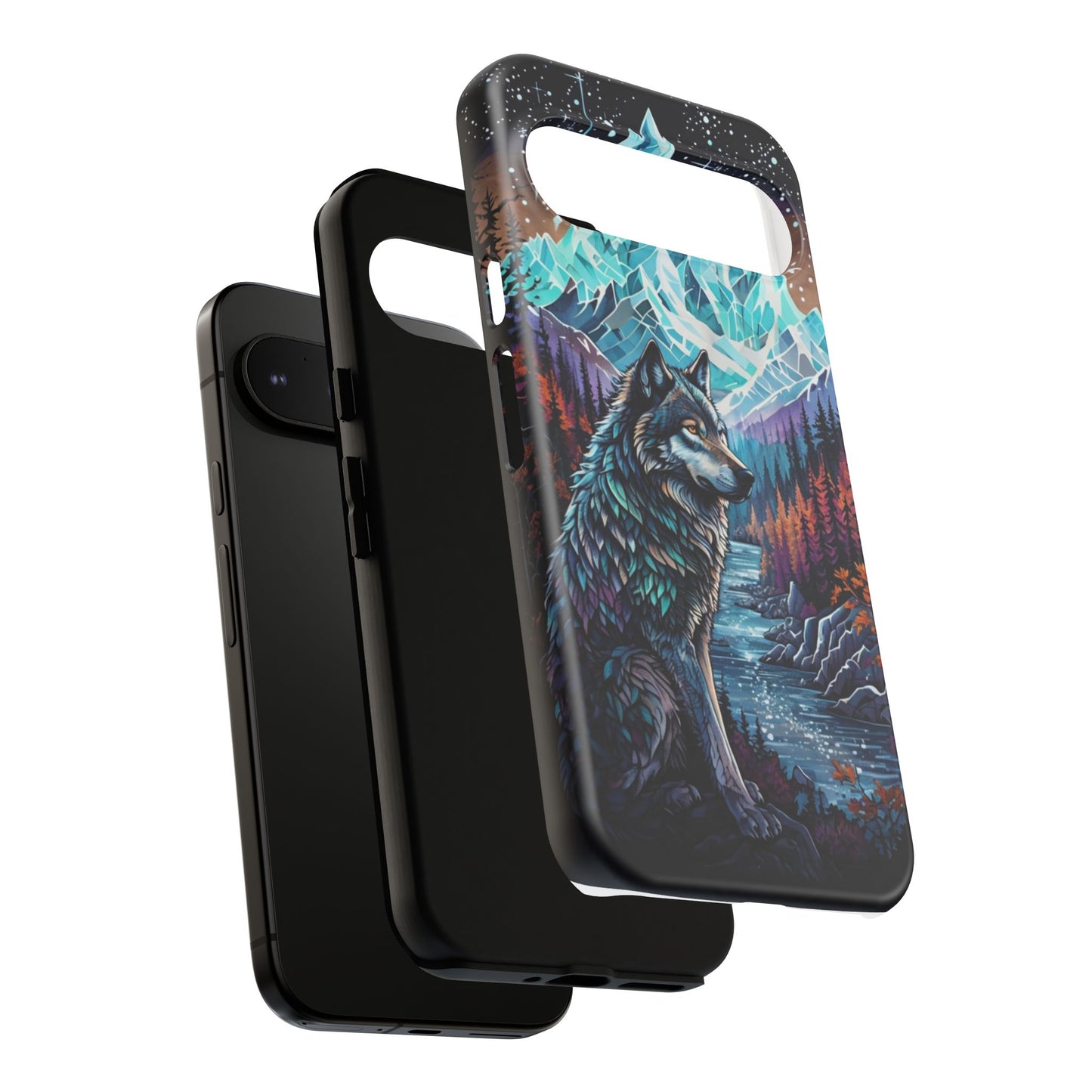 Mountain Wolf Spirit - Phone Case
