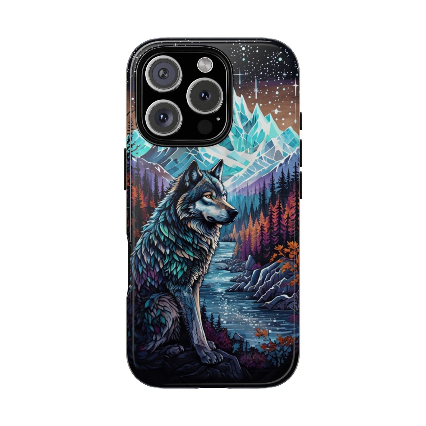 Mountain Wolf Spirit - Phone Case