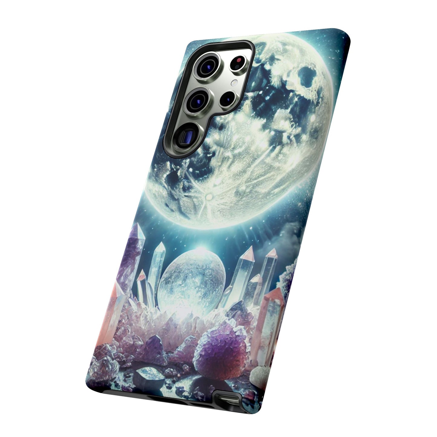 Full Moon & Crystals - Phone Case