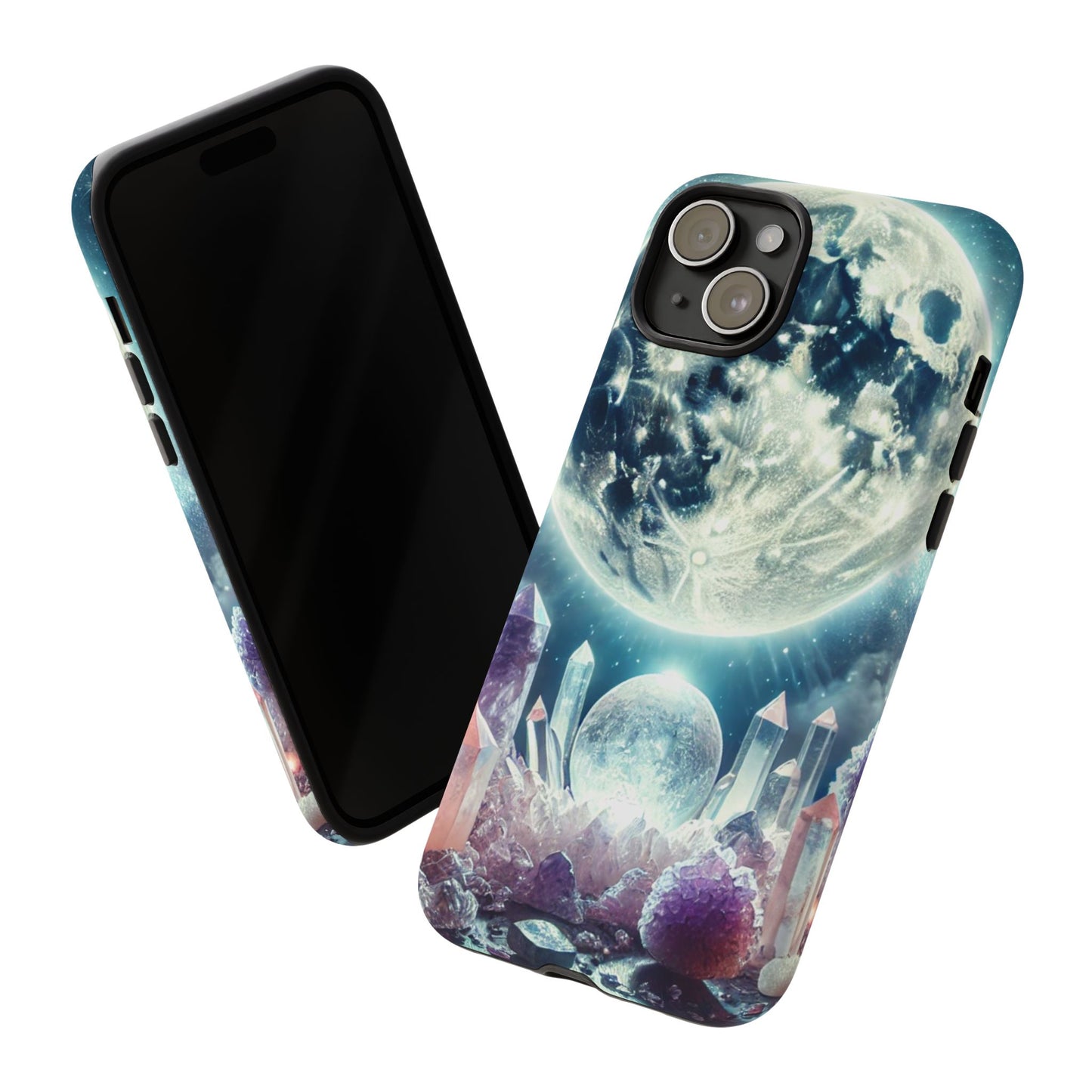 Full Moon & Crystals - Phone Case