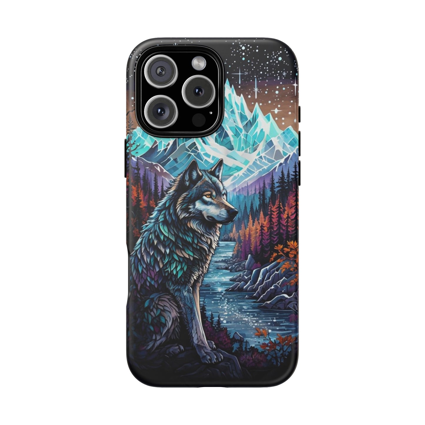 Mountain Wolf Spirit - Phone Case