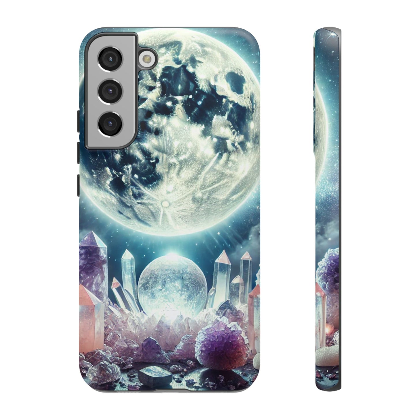 Full Moon & Crystals - Phone Case