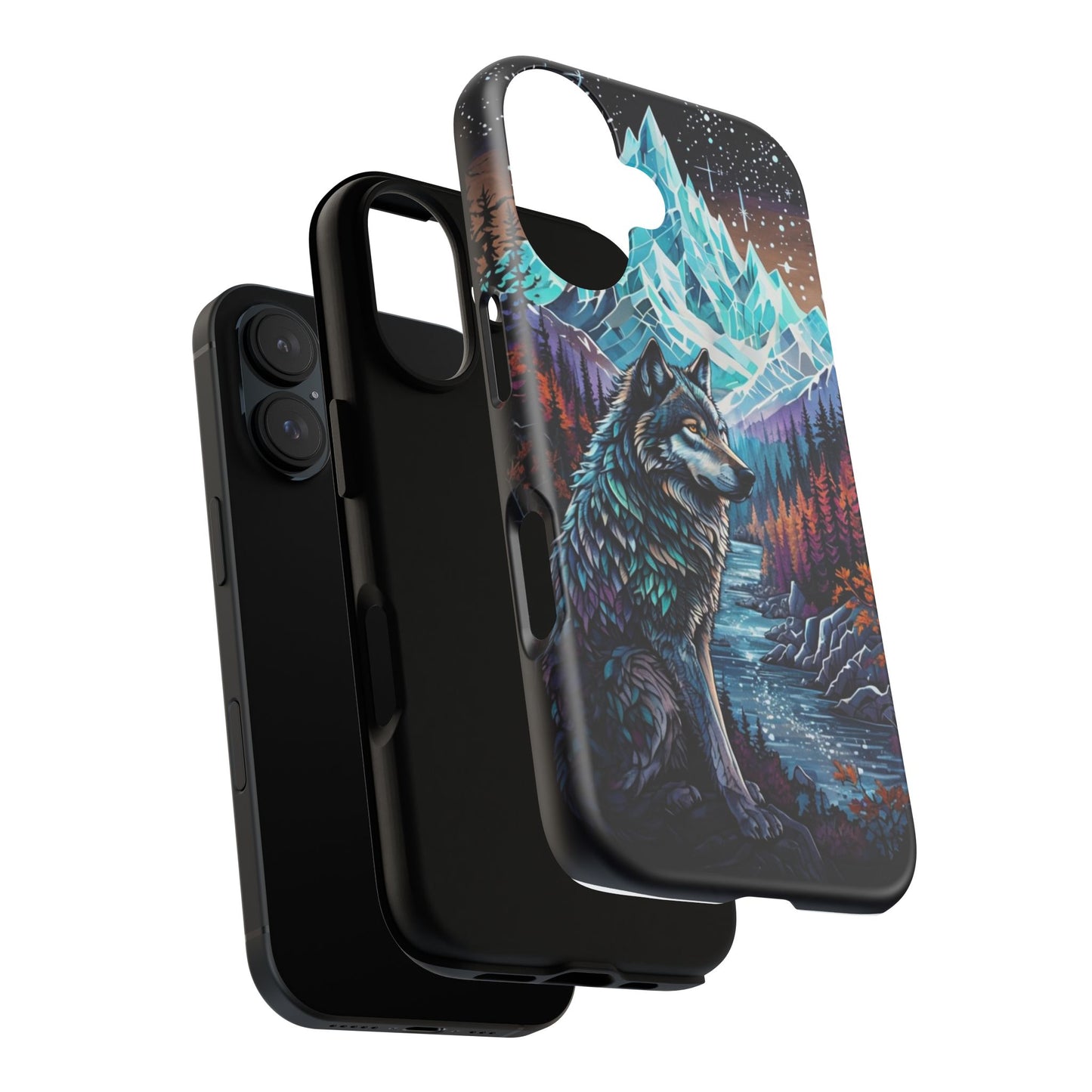 Mountain Wolf Spirit - Phone Case