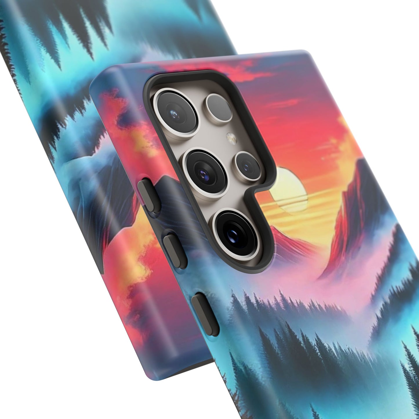 Misty Mountain River - Phone Case