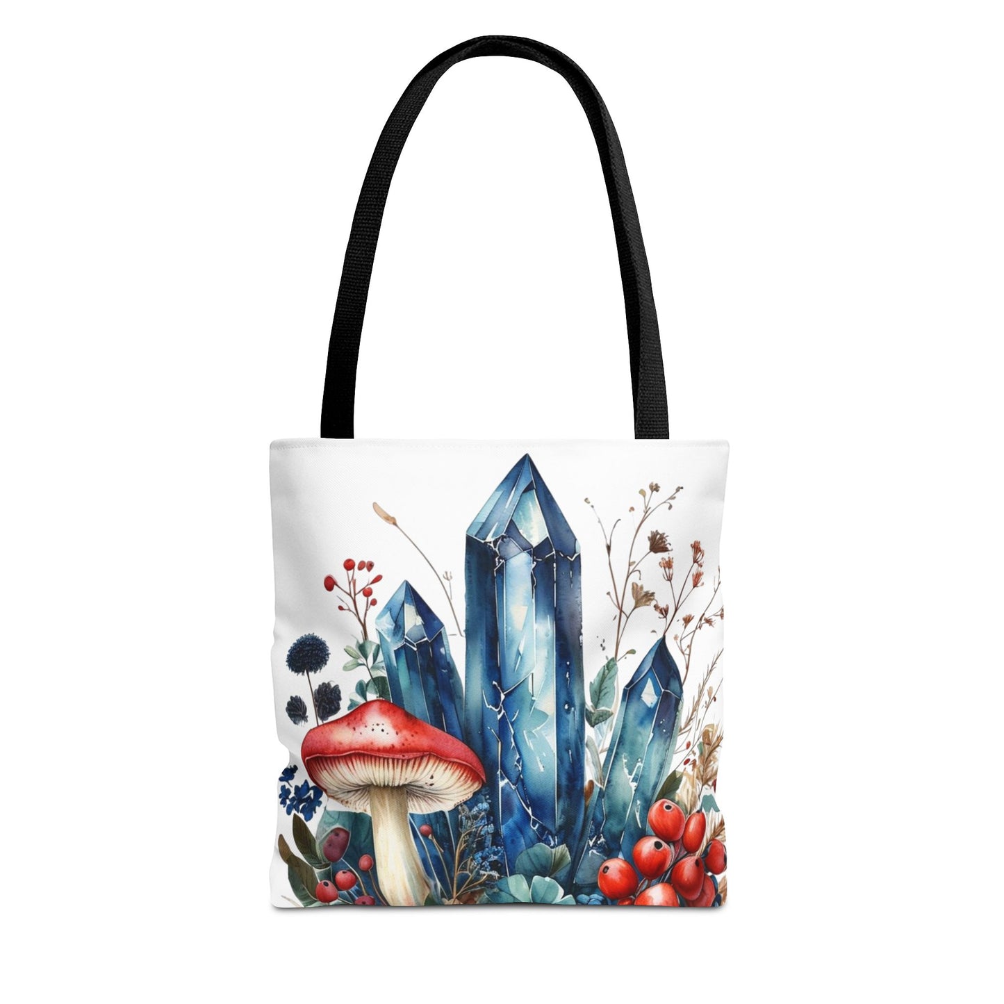 Whimsical Blue Crystals - Tote Bag