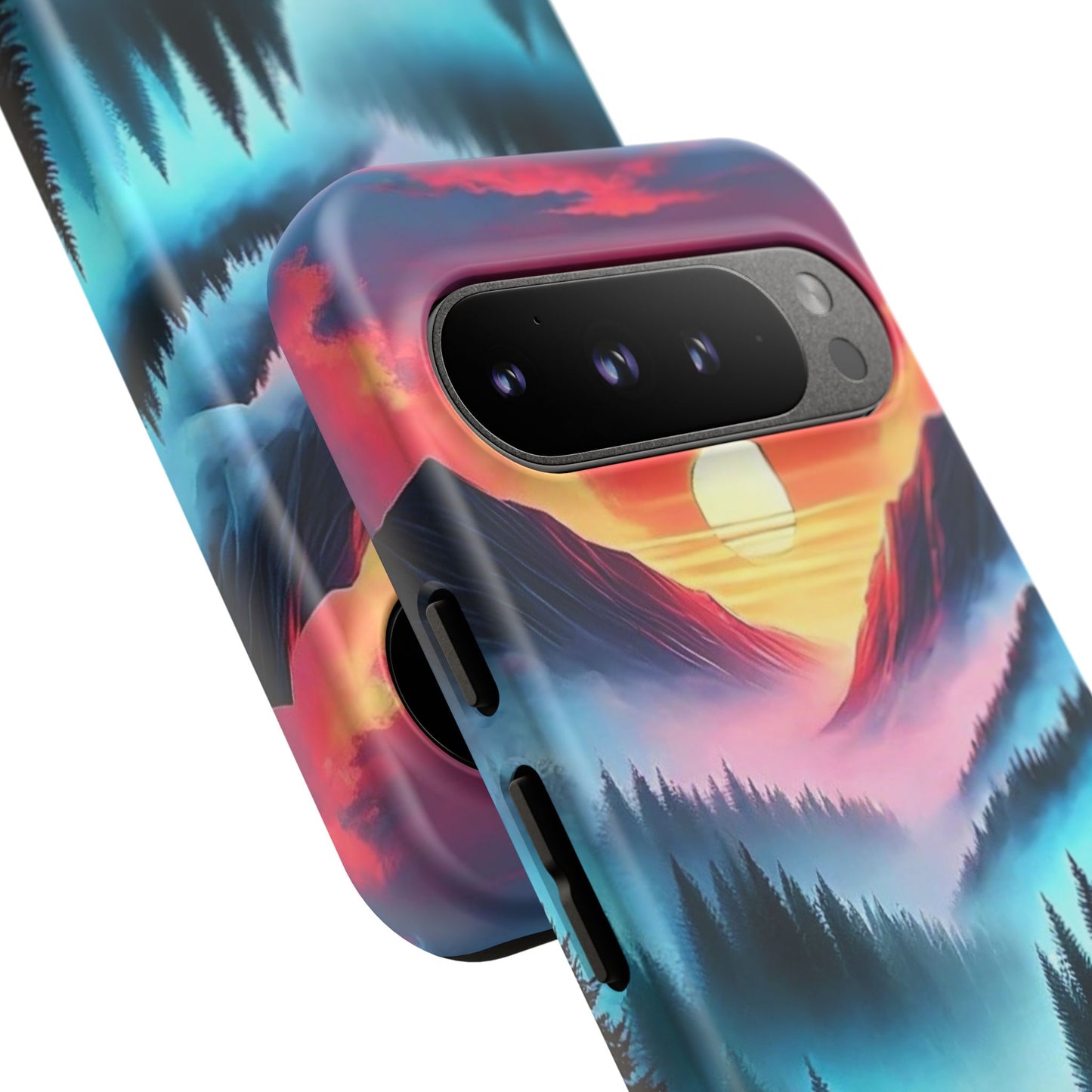 Misty Mountain River - Phone Case