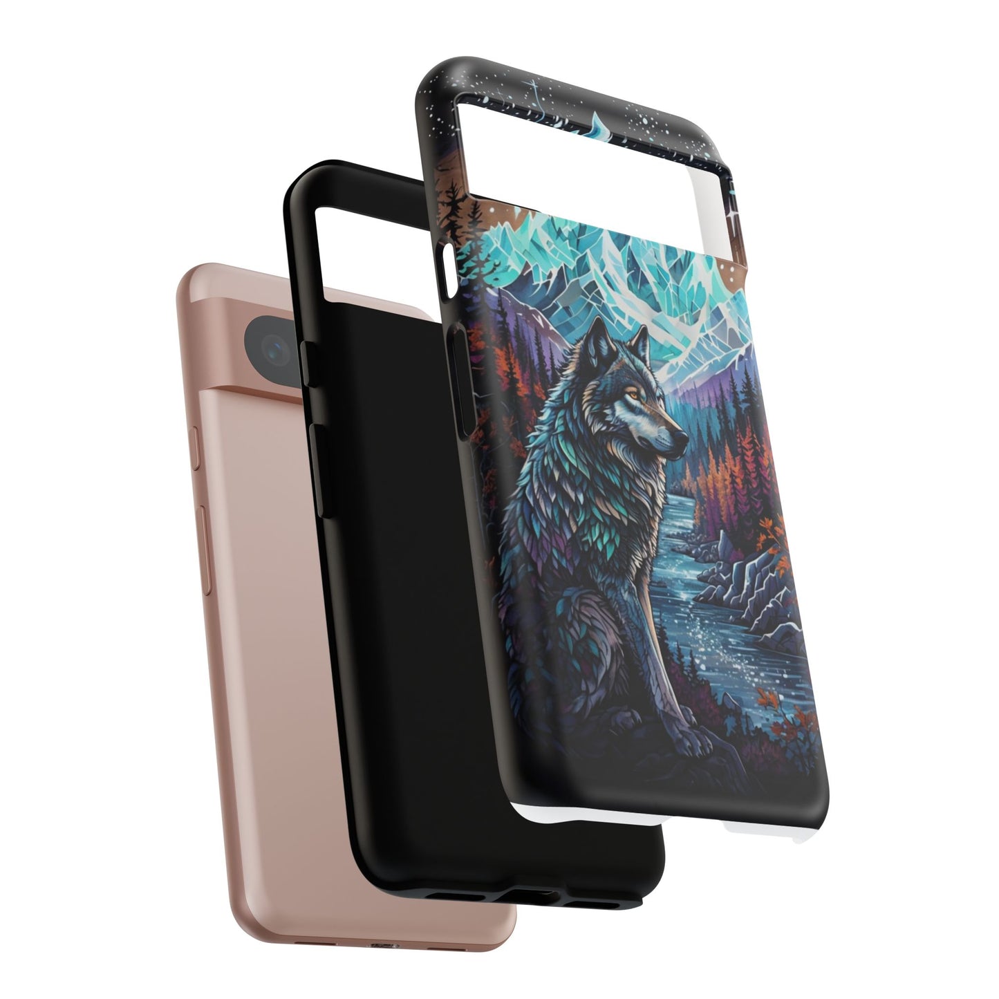 Mountain Wolf Spirit - Phone Case