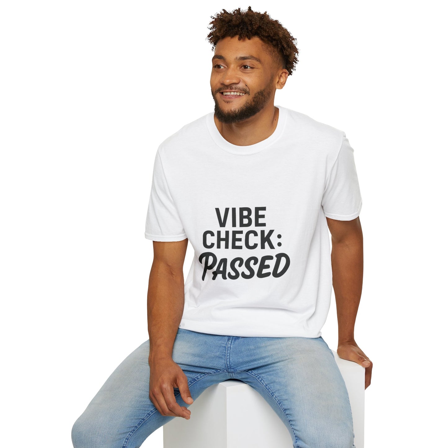 Vibe Check Passed - Unisex Softstyle T-Shirt