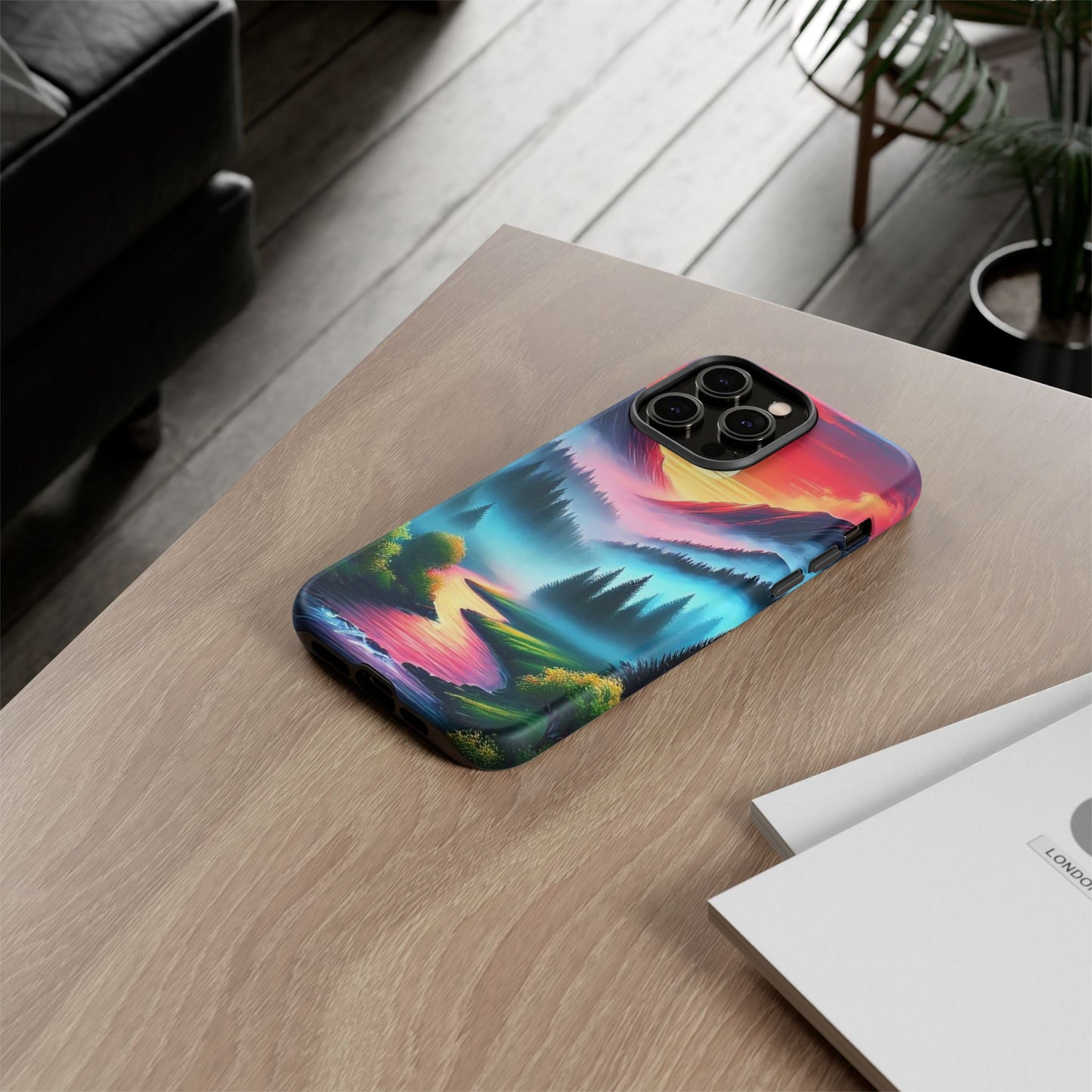 Misty Mountain River - Phone Case