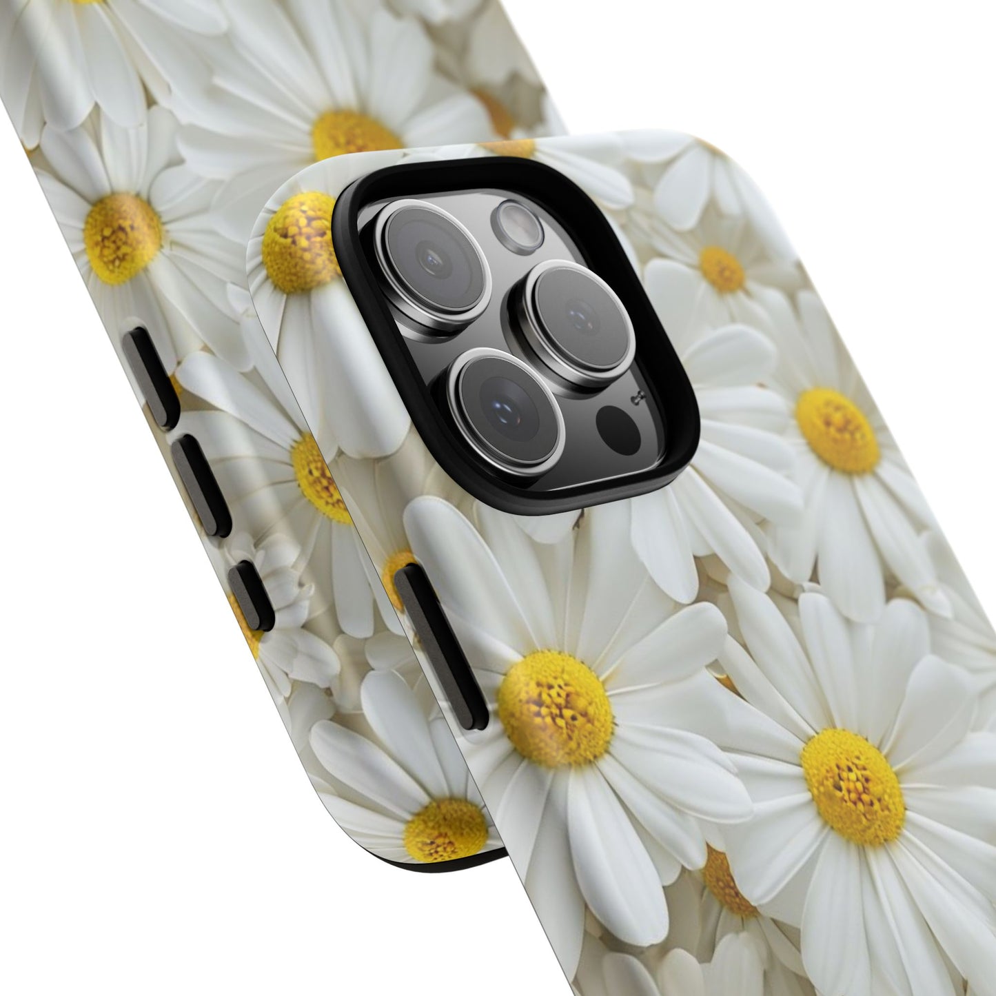 Blooming White Daisy - Phone Case