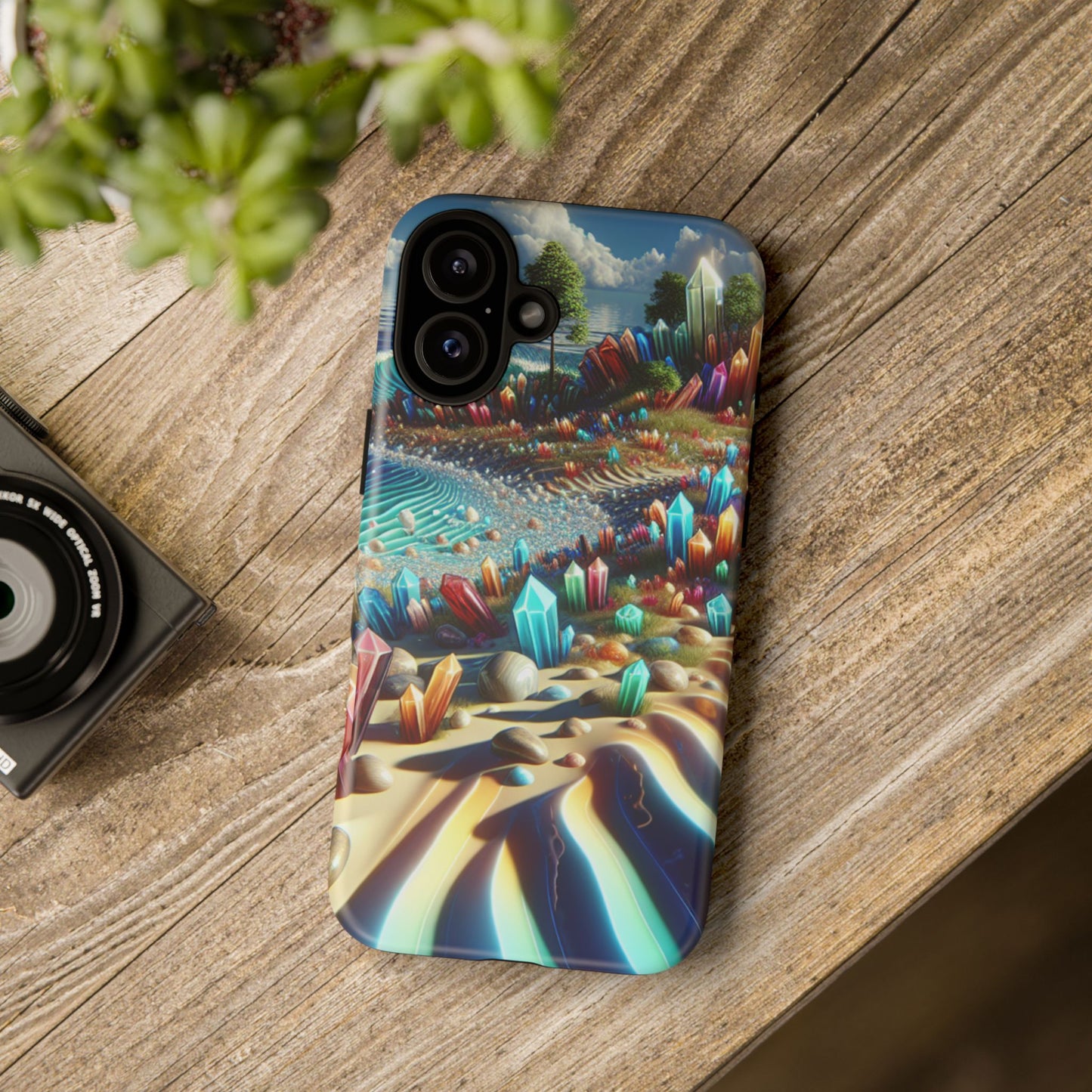 Crystal Fantasy Desert - Phone Case