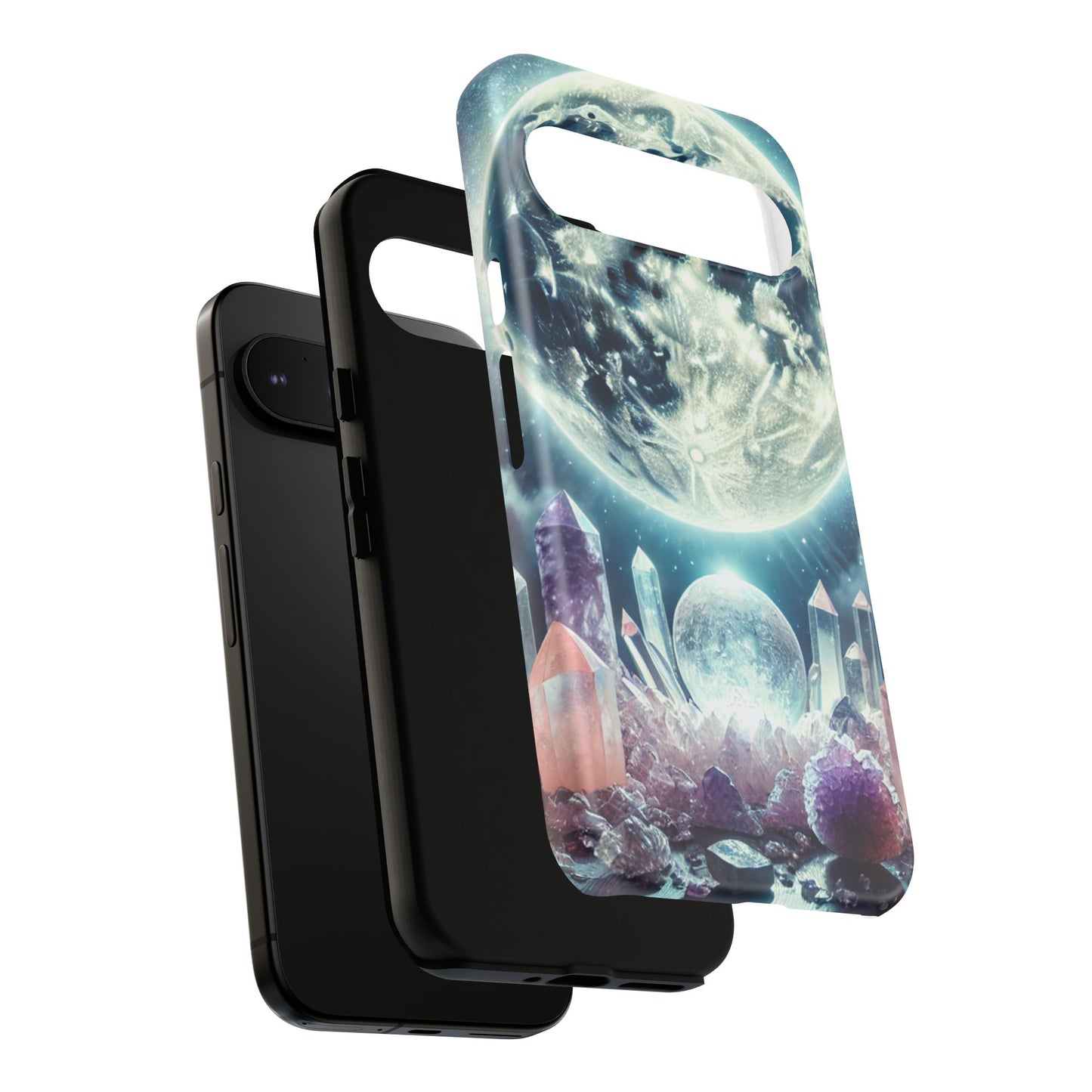 Full Moon & Crystals - Phone Case